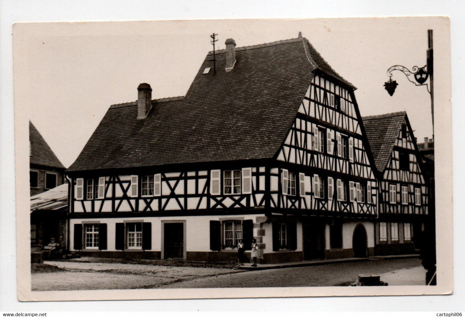 - CPSM KIENTZHEIM (68) - Maison Rittimann, Boulangerie - Photo CORÉVO 170 - - Altri & Non Classificati