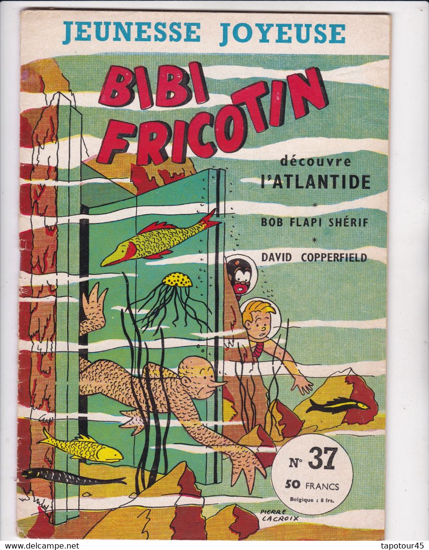 C 16) B D > Français >  Bibi Fricotin 1958 >  N° 37/ 34 Pgs  A4 - Bibi Fricotin