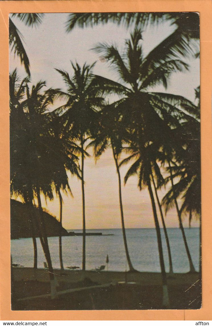 Saint Lucia BWI Old Postcard - Santa Lucía