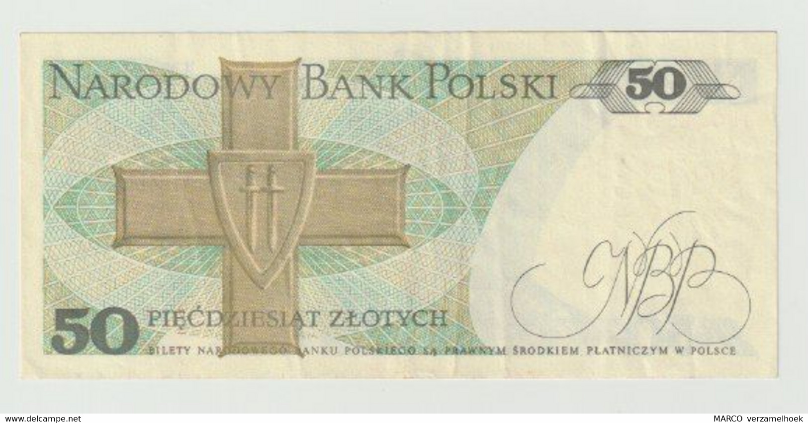 Used Banknote Polen-poland 50 Zlotych 1988 - Poland