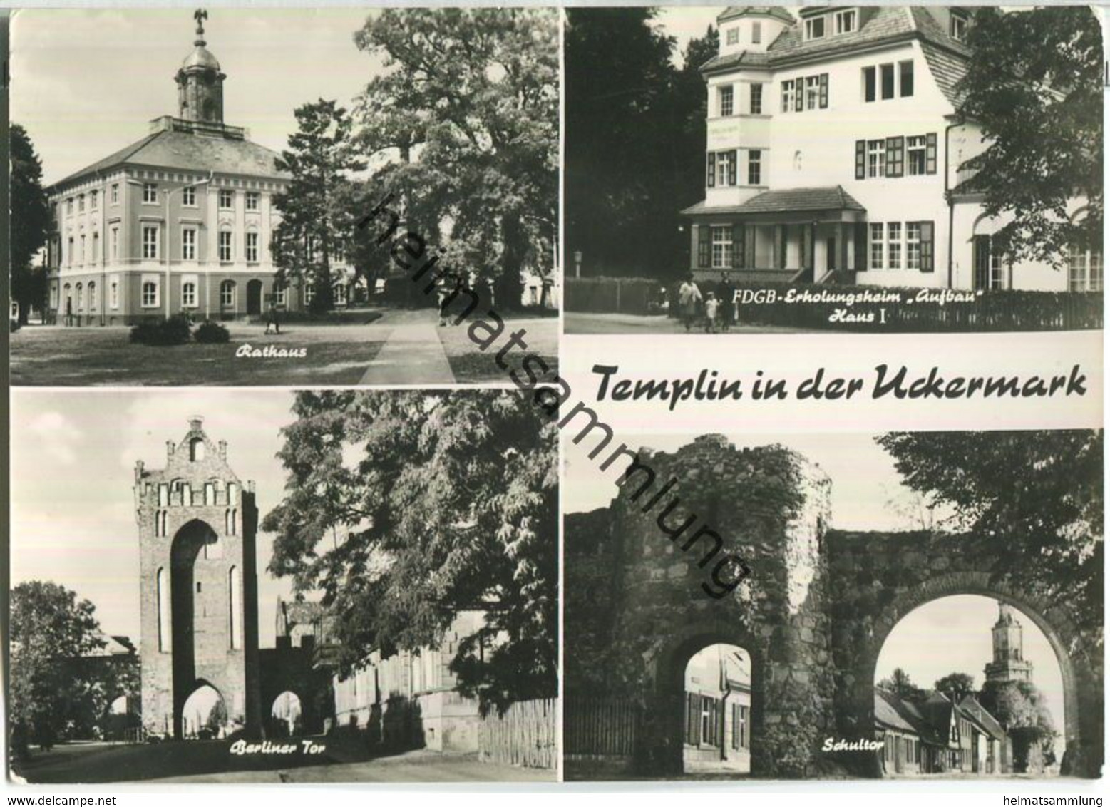 Templin - Verlag H. Sander KG Berlin - Templin