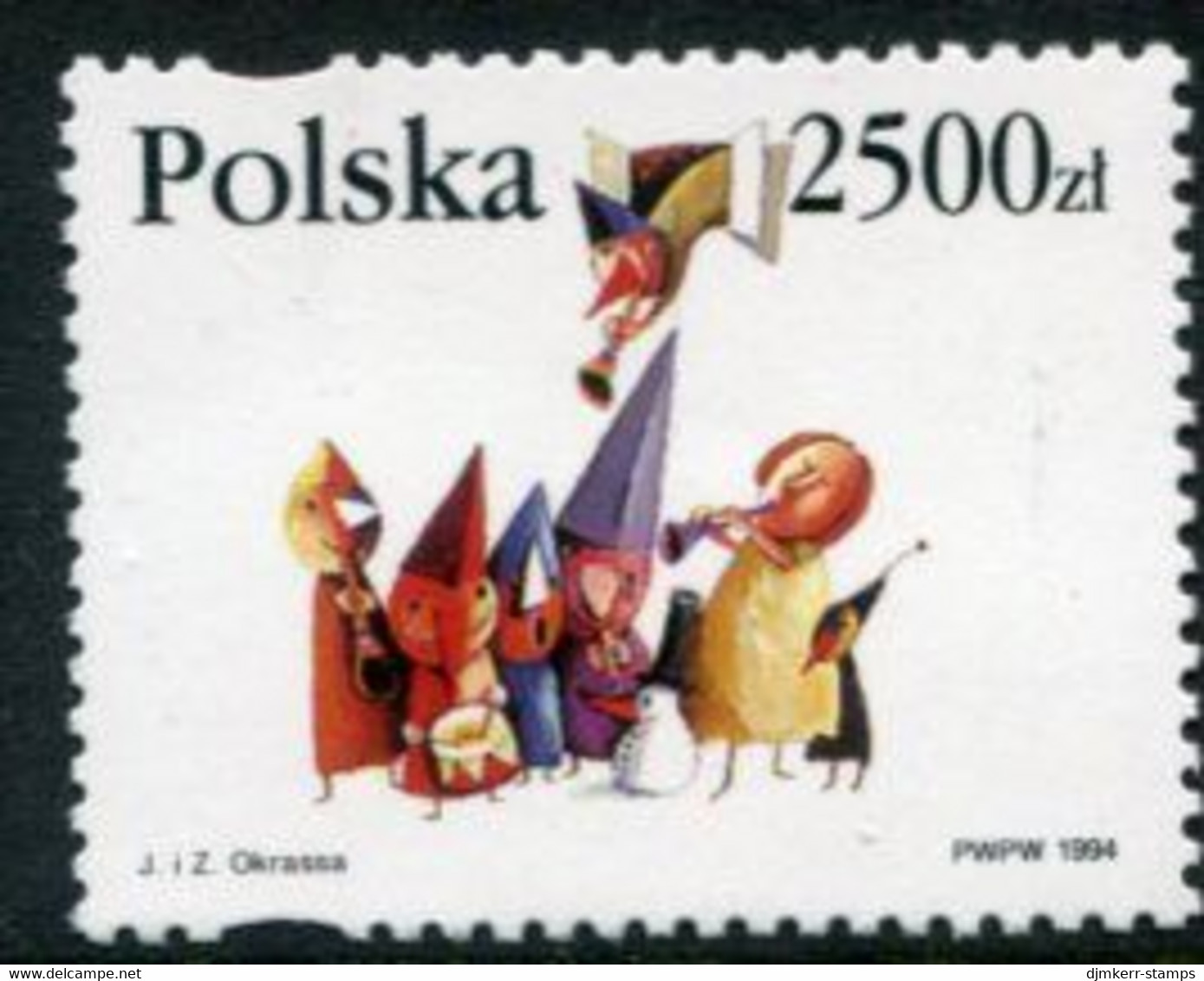 POLAND 1994 Christmas  Michel 3516 - Usados