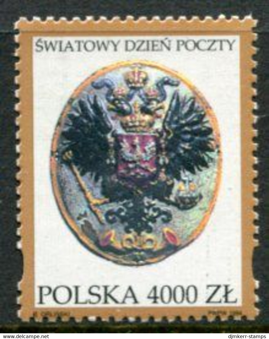 POLAND 1994 World Post Day MNH / **  Michel 3509 - Neufs