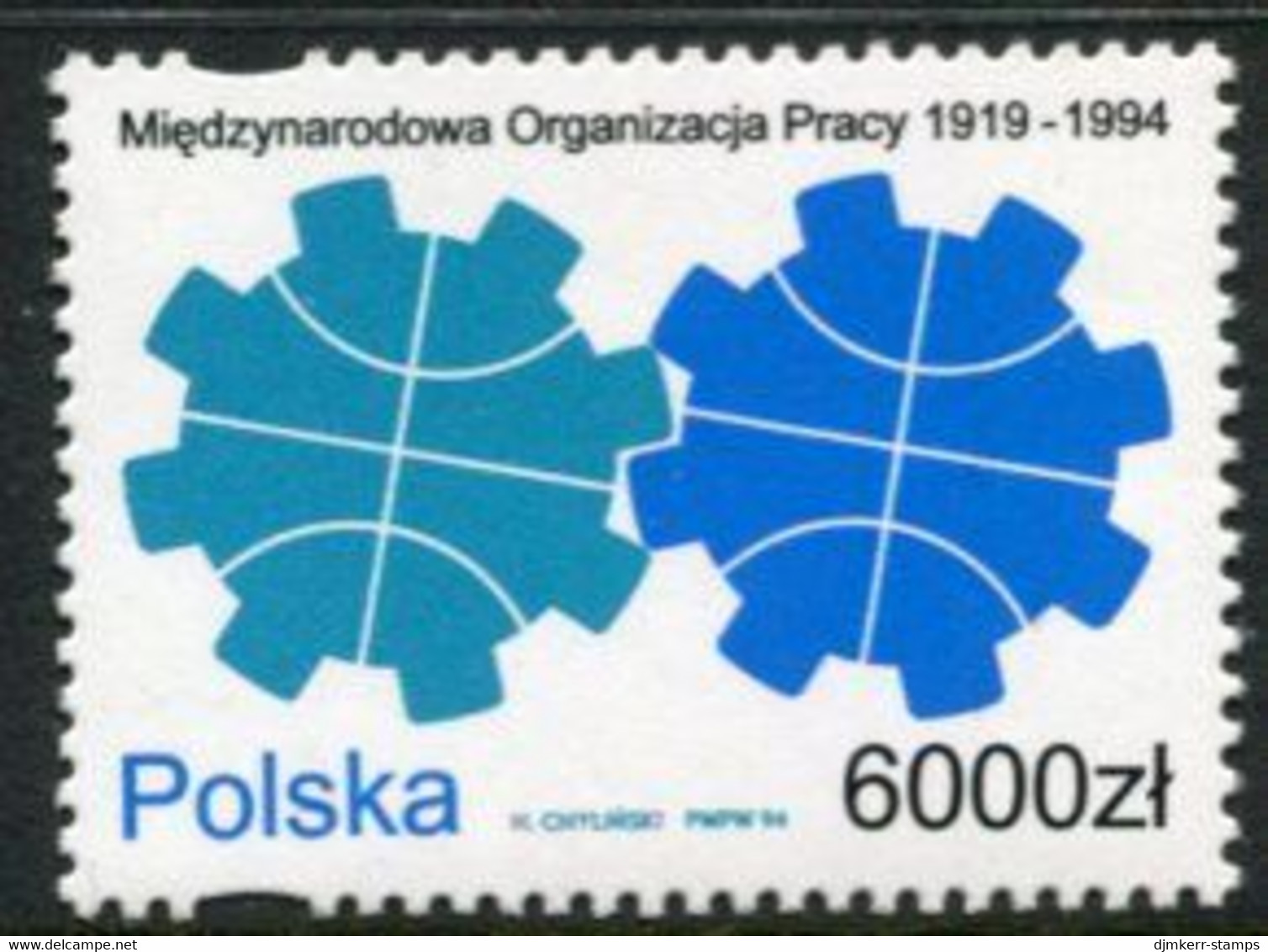 POLAND 1994 International Labour Organisation MNH / **  Michel 3493 - Nuovi