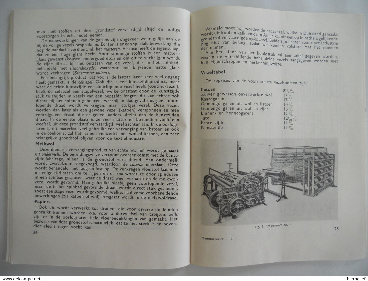 weet iedere MANUFACTURIER dit ? door A Withaar leerboek voor textiel scholen brevet manufactuur industrie soorten vezels