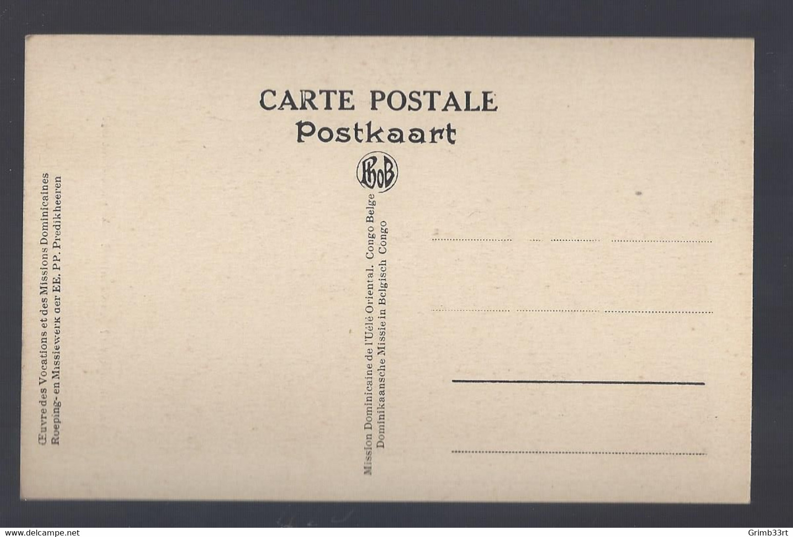 Congo Belge - Amadi - Sphynx? Que Pense-t-il? - Postkaart - Belgian Congo