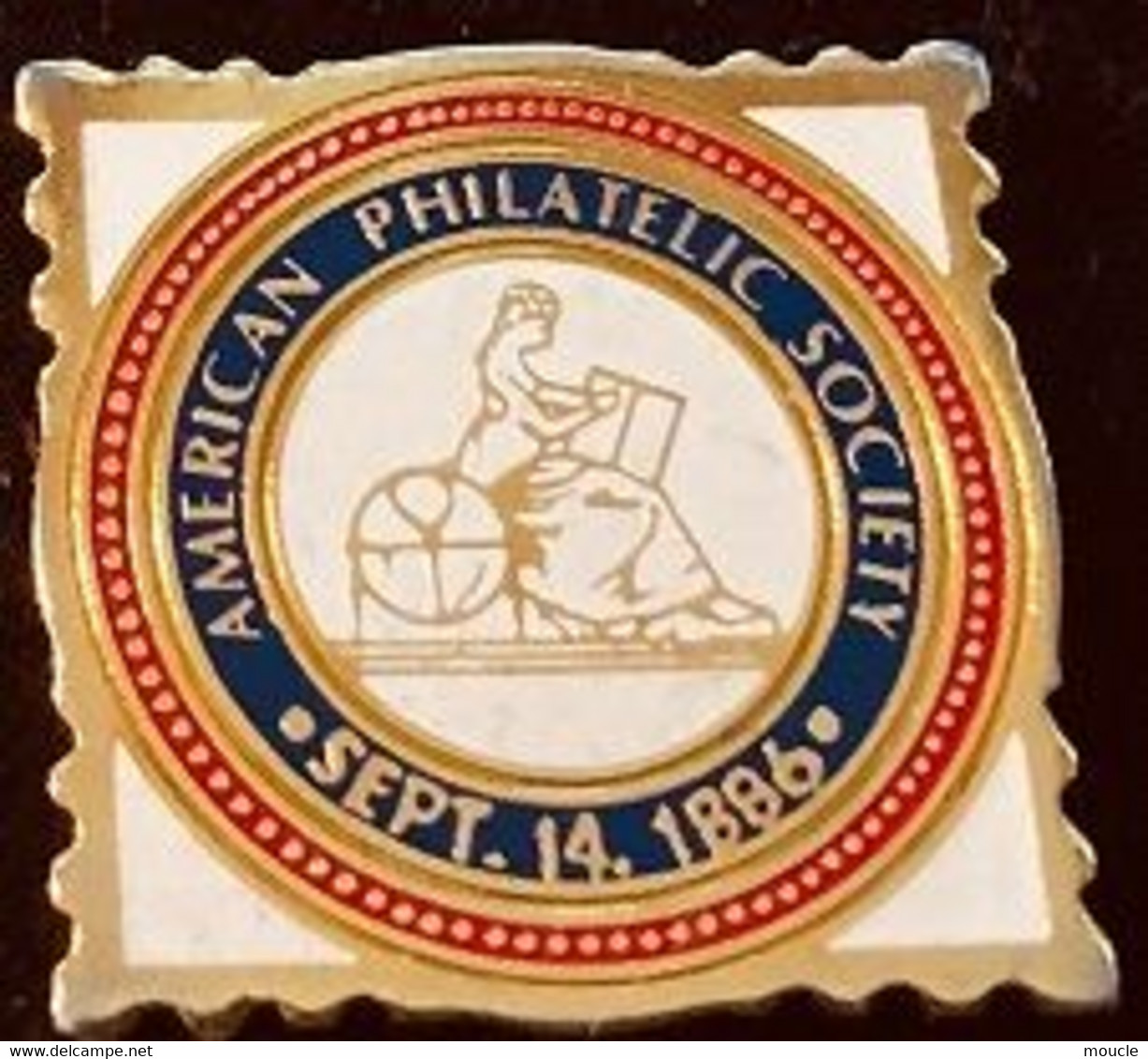 USA - AMERICAN PHILATELIC SOCIETY - SEPT. 14.1886 - SOCIETE AMERICAINE DE PHILATELIE - TIMBRE - STAMP - STEMPEL -   (27) - Correo