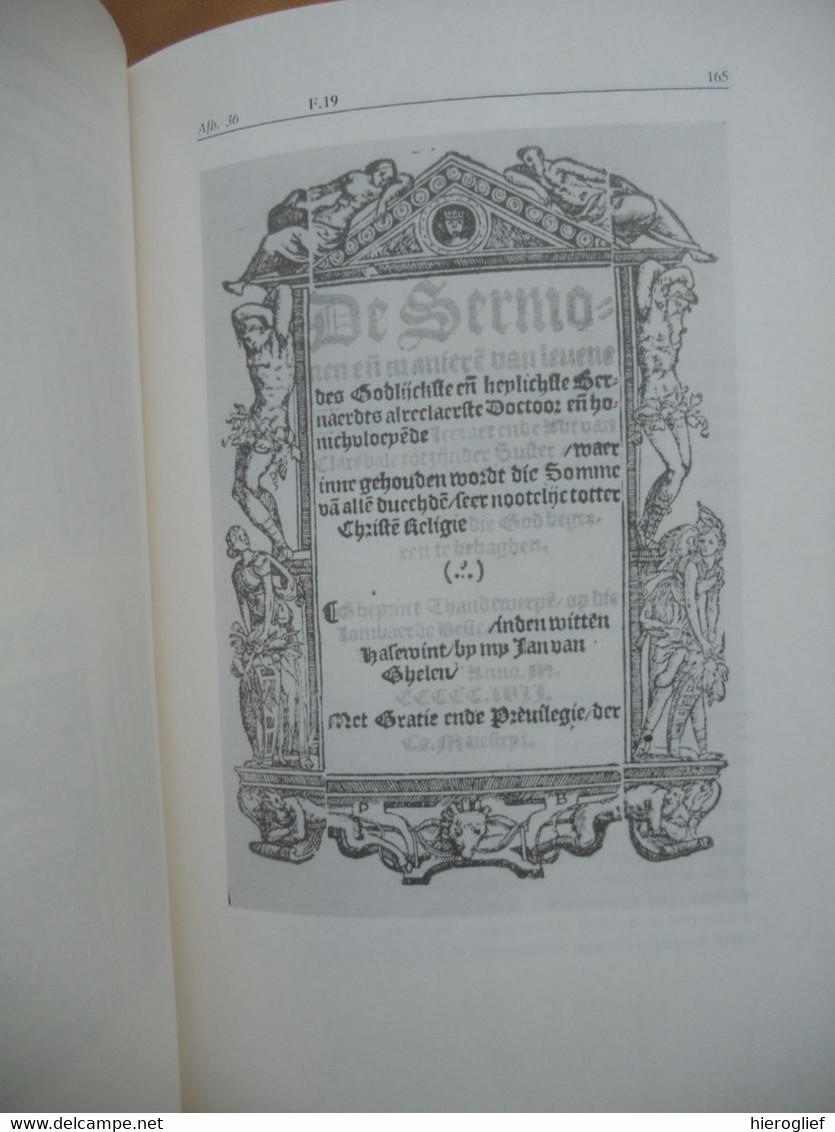 BERNARDINA en CISTERCIENSIA in de universiteit bibliotheek GENT leesboek - kataloog door Dr. Guido Hendrix