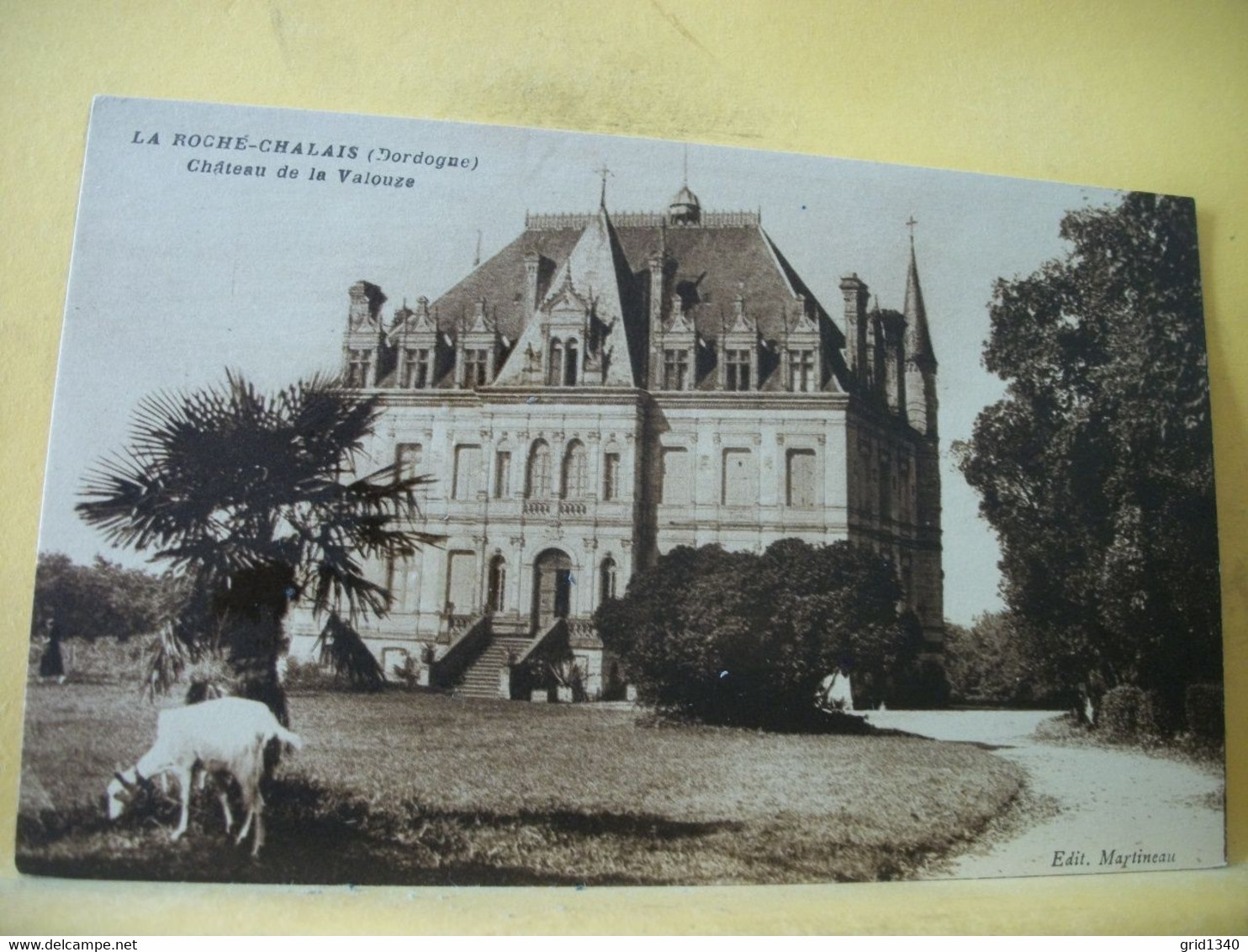 24 3253 LOT N° 2 DE 11 CPA DIFFERENTES SUR LE CHATEAU DE LA VALOUZE A LA ROCHE-CHALAIS