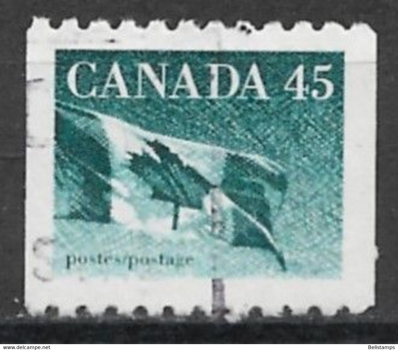 Canada 1995. Scott #1396 (U) Flag - Francobolli In Bobina