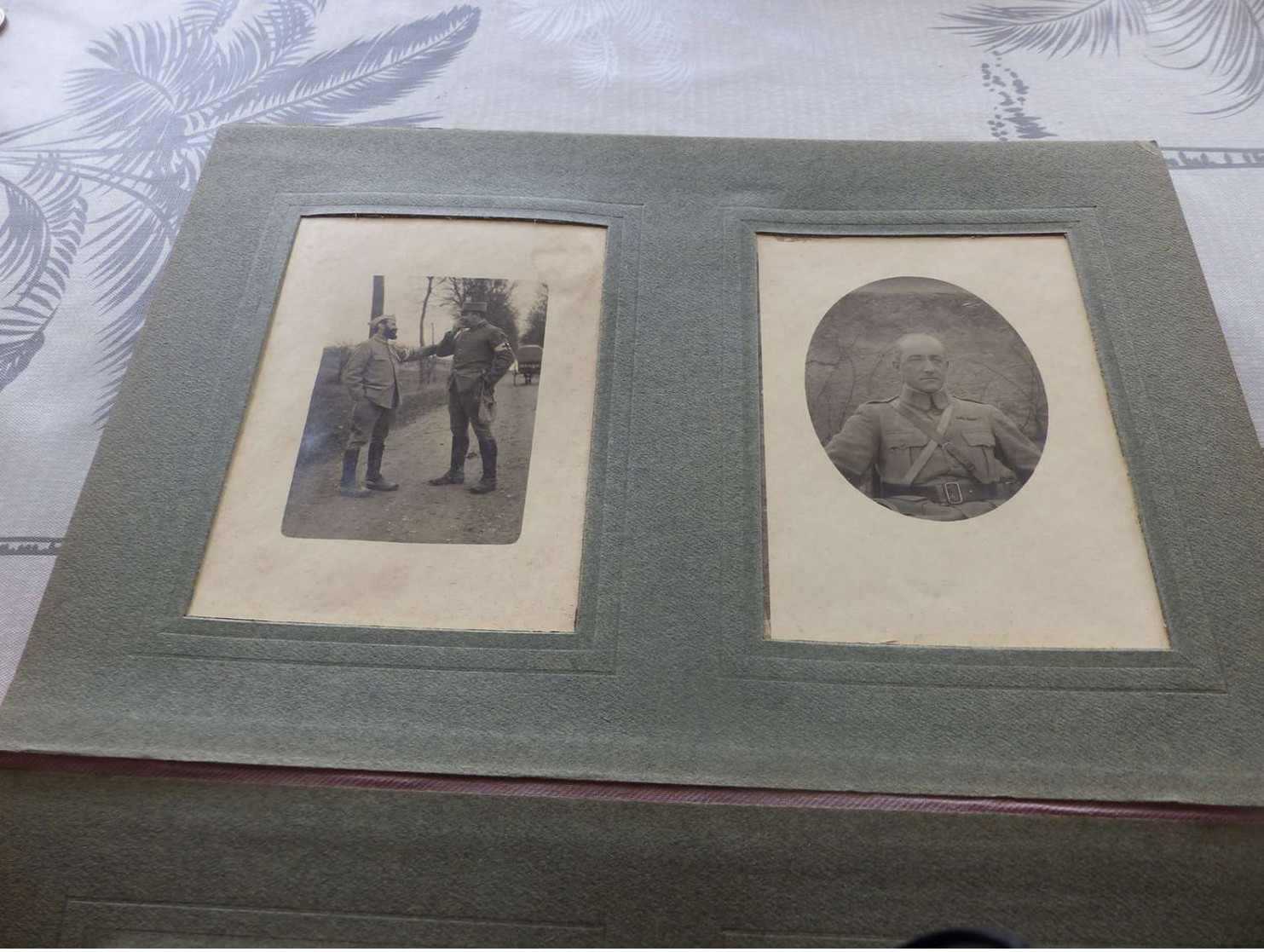 Superbe Album de 100 photos miliaire, WW1 , nombreuses annotations, Lorraine, Guerre, avion, canons