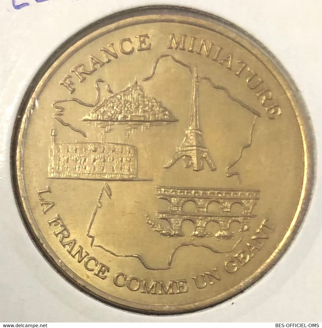 78 ÉLANCOURT FRANCE MINIATURE MDP 2001 MÉDAILLE MONNAIE DE PARIS JETON TOURISTIQUE MEDALS COINS TOKENS - 2001