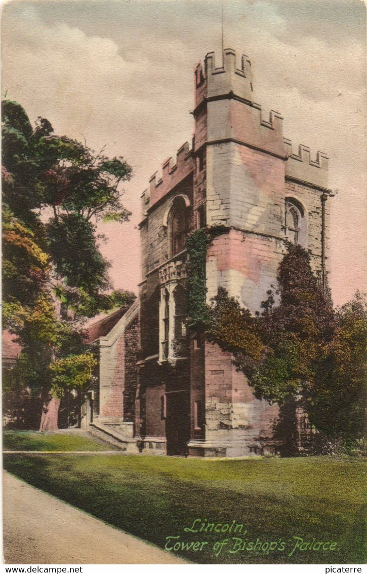 Lincoln,Tower Of Bishops Palace 1909 (Friths Ser.2565) - Lincoln