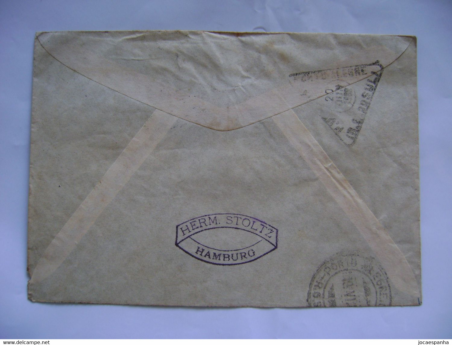 GERMANY - LETTER SENT FROM HAMBURG VIA AEROPOSTALE TO PORTO ALEGRE (BRAZIL) IN 1932 IN THE STATE - Andere & Zonder Classificatie