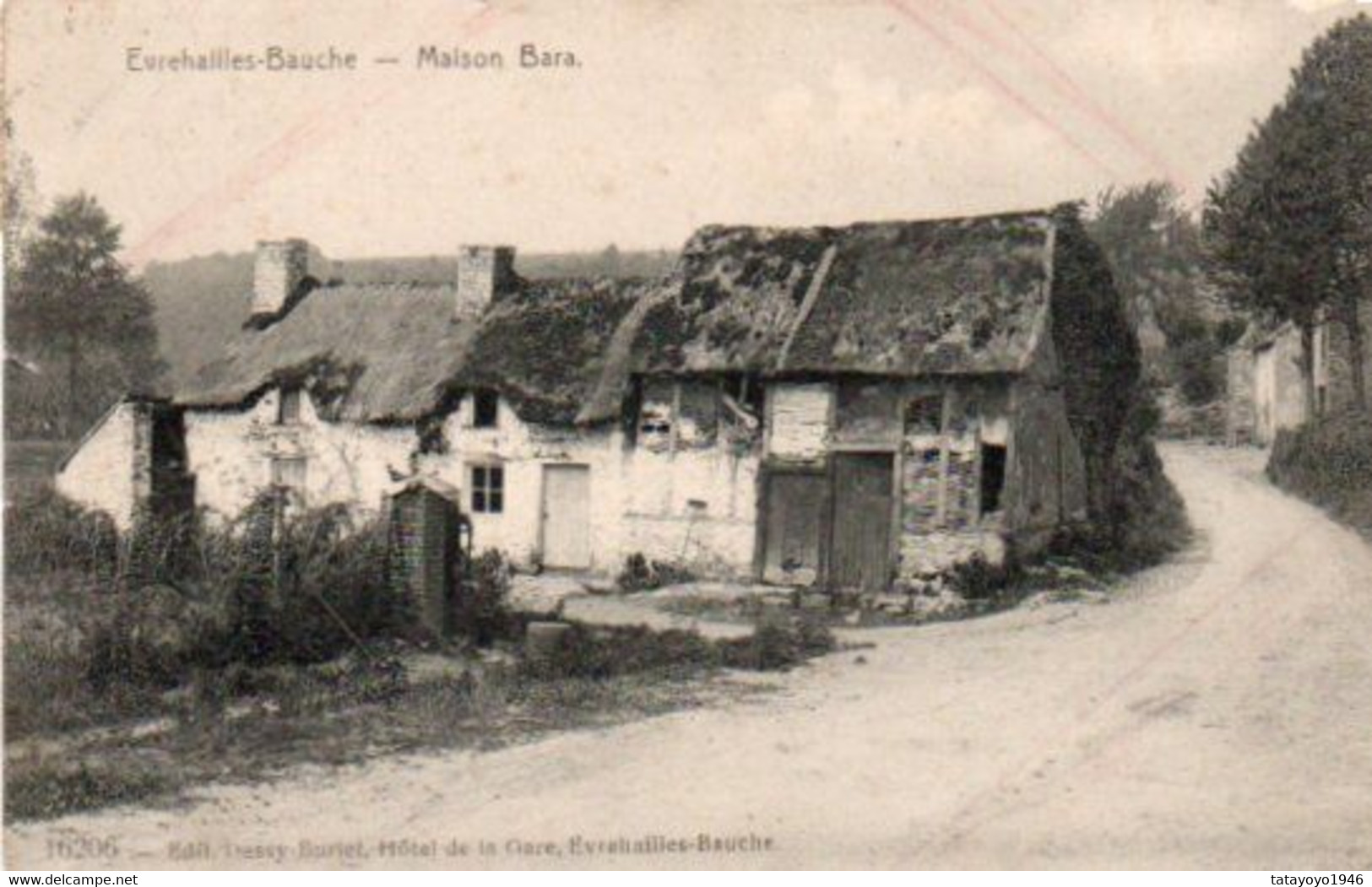 Evrehailles Bauche  Maison  Bara Voyagé En 1911 - Yvoir