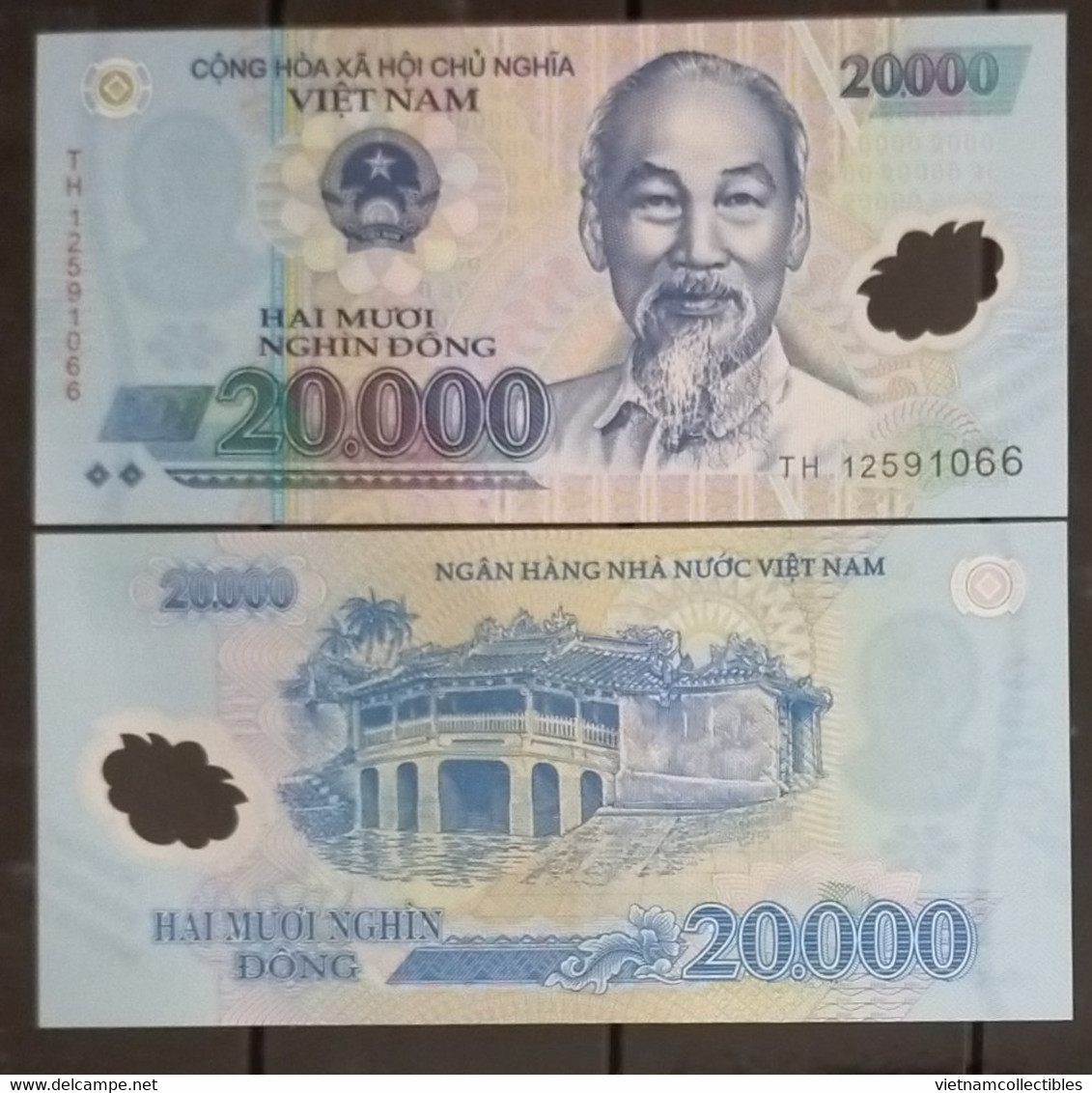 Vietnam Viet Nam 20000 20,000 Dong UNC Polymer Banknote Note 2012 - Pick # 120 - Viêt-Nam