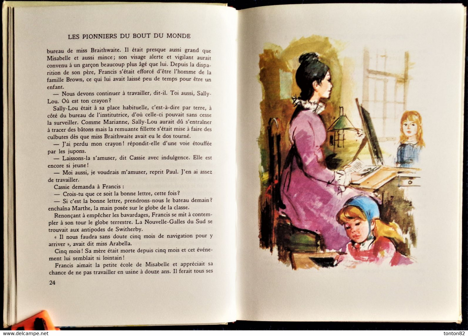 Eleanor Spence - Les Pionniers du Nouveau Monde - Bibliothèque Rouge et Or Souveraine - (1970 ) .