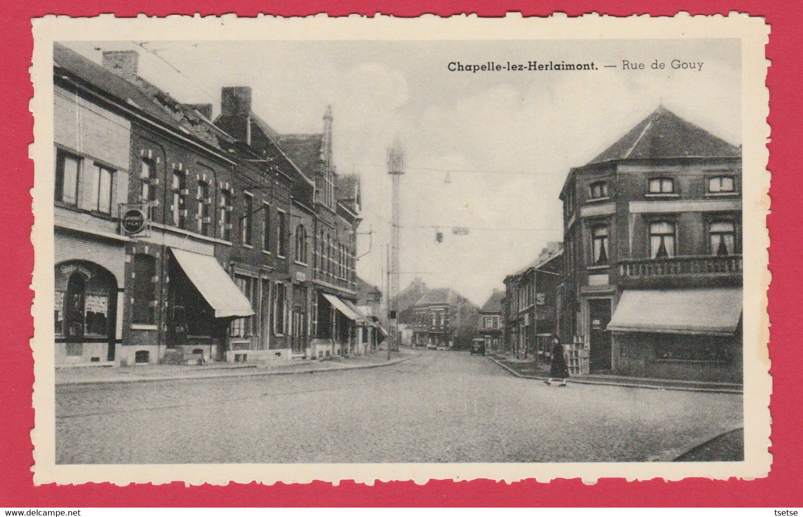 Chapelle-lez-Herlaimont - Rue De Gouy - 1959 ( Voir Verso ) - Chapelle-lez-Herlaimont