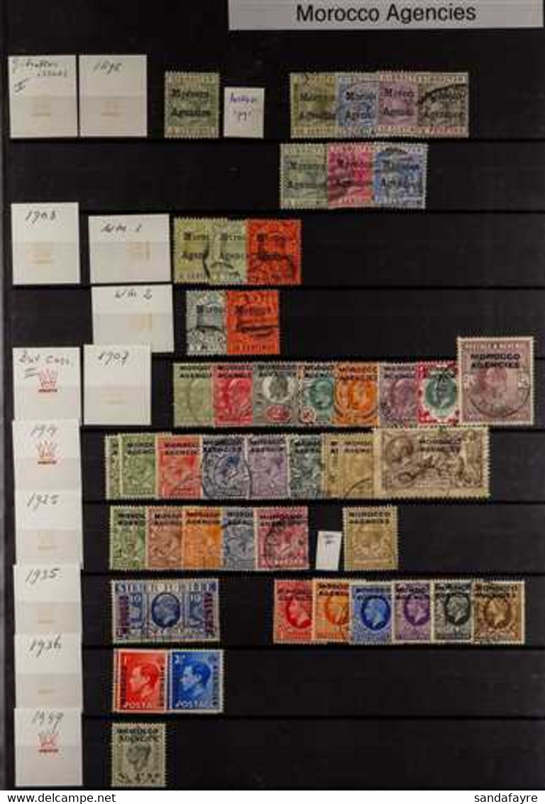 1898-1957 ATTRACTIVE COLLECTION On Stock Pages, Mint & Used Stamps, Includes 1898-1900 To 2p Used Incl 5c Broken 'M' Use - Autres & Non Classés