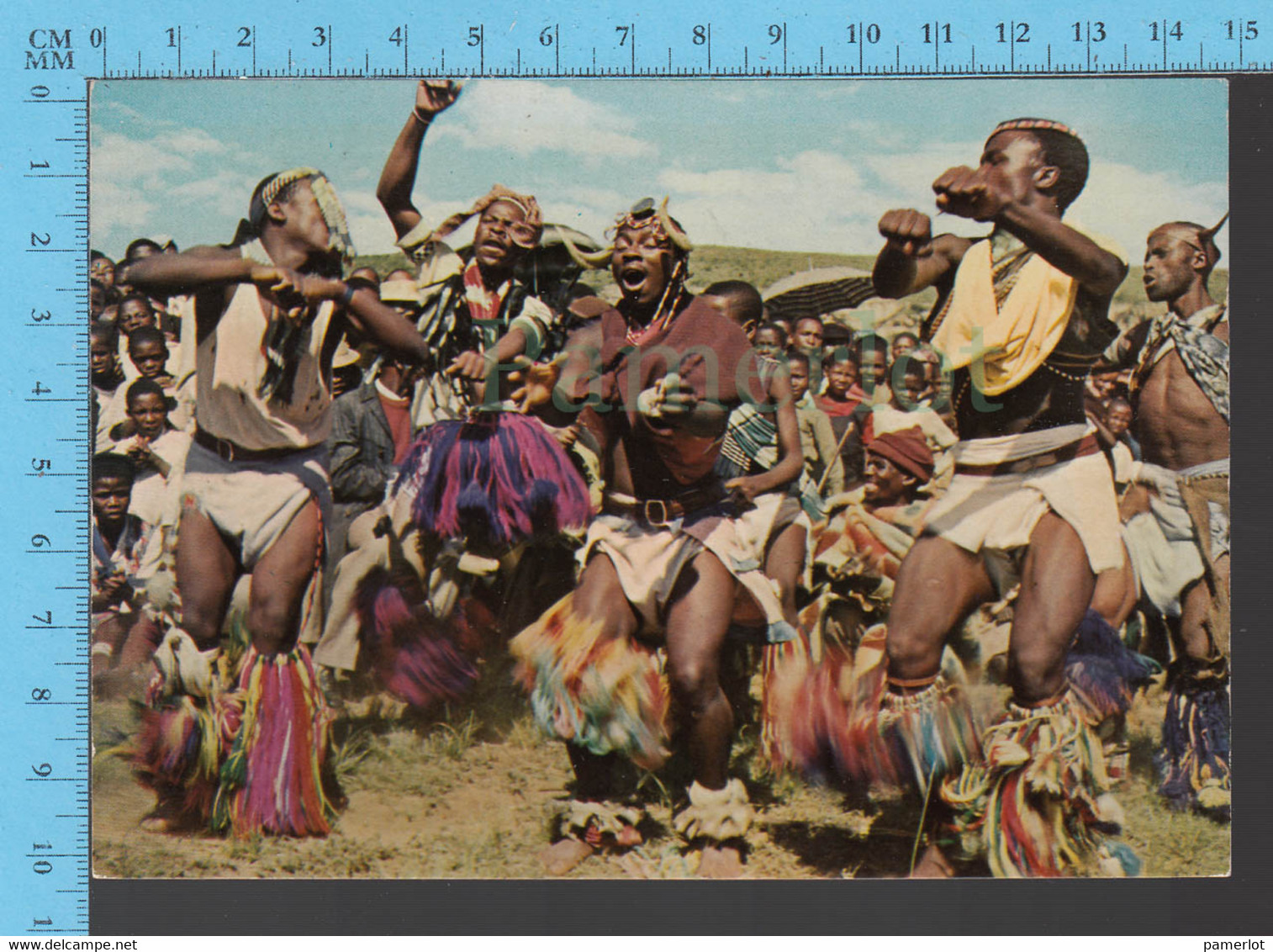 CPM, LESOTHO, South Africa - Dancing The Mohobelo, Animated - Lesotho