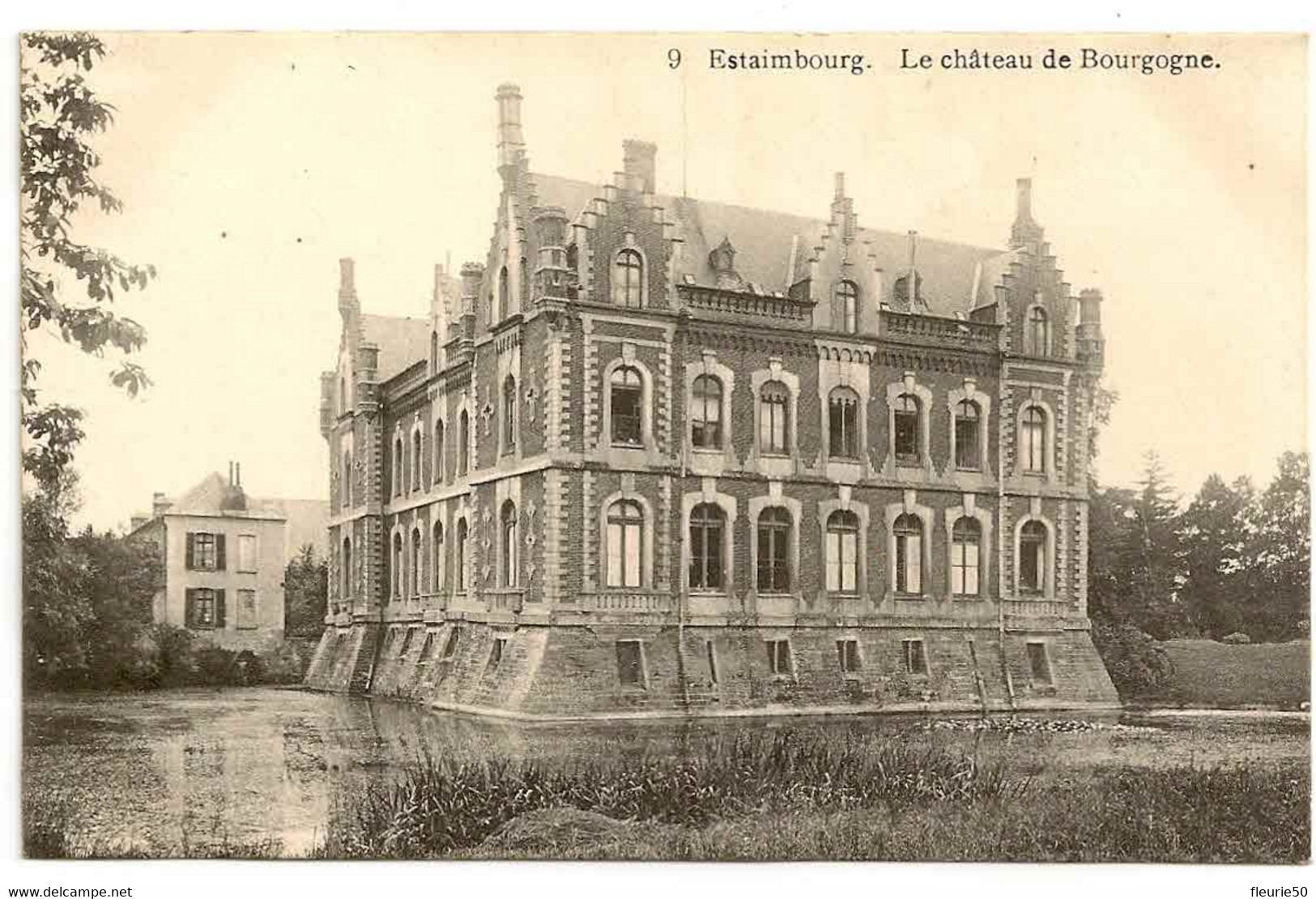 ESTAIMBOURG - Le Château De Bourgogne. - Estaimpuis