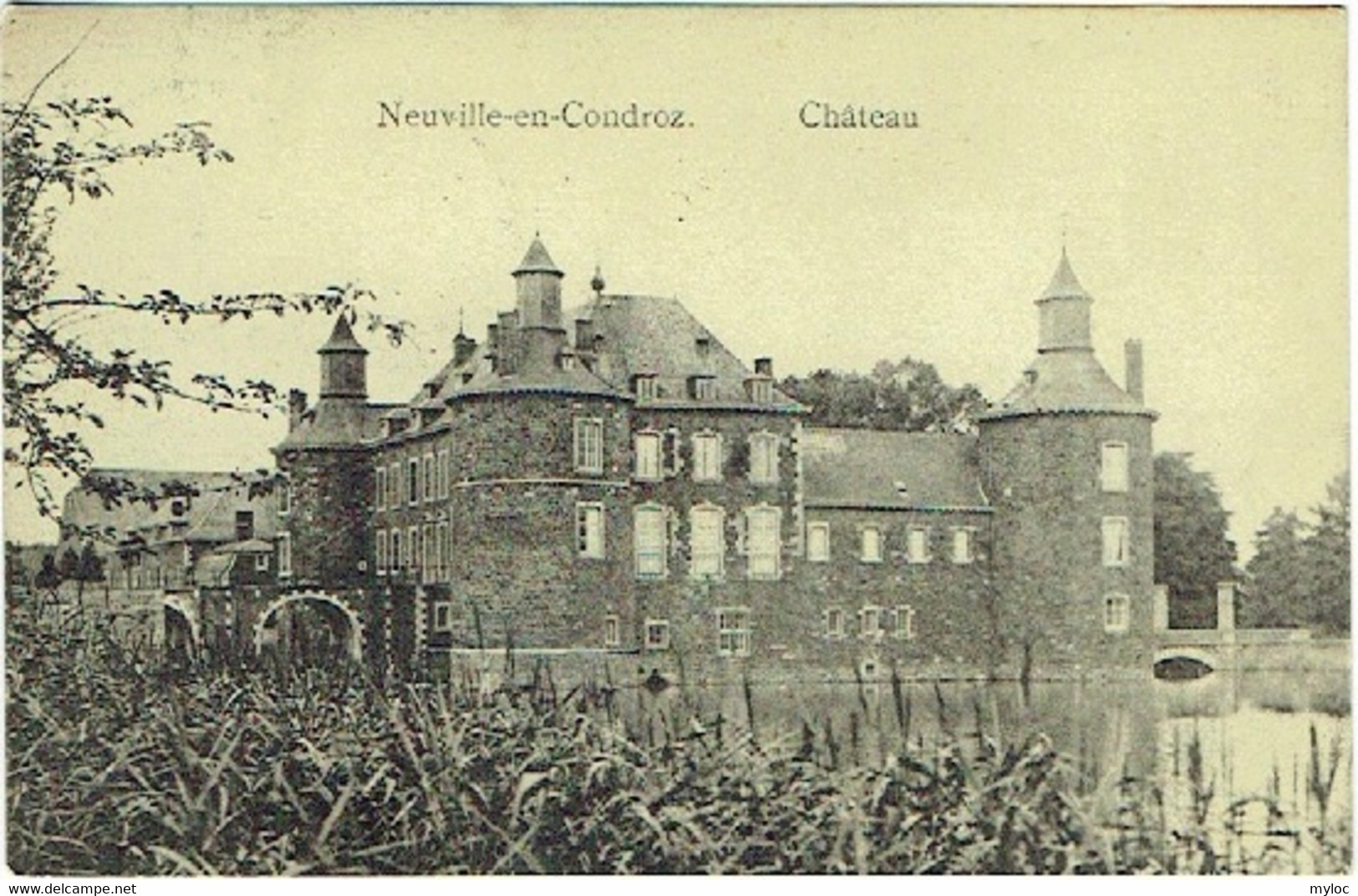 Neuville-en-Condroz. Château. - Neupre