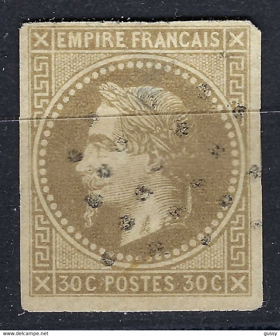 FRANCE Colonies Générales Ca.1872: Le Y&T 9, Obl., Petit Aminci - Napoléon III