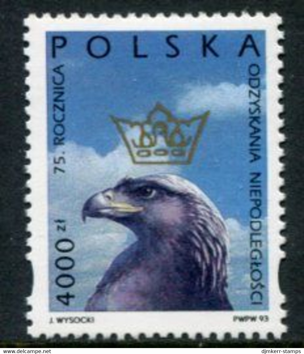 POLAND 1993 Republic Anniversary  MNH / **  Michel 3472 - Nuevos