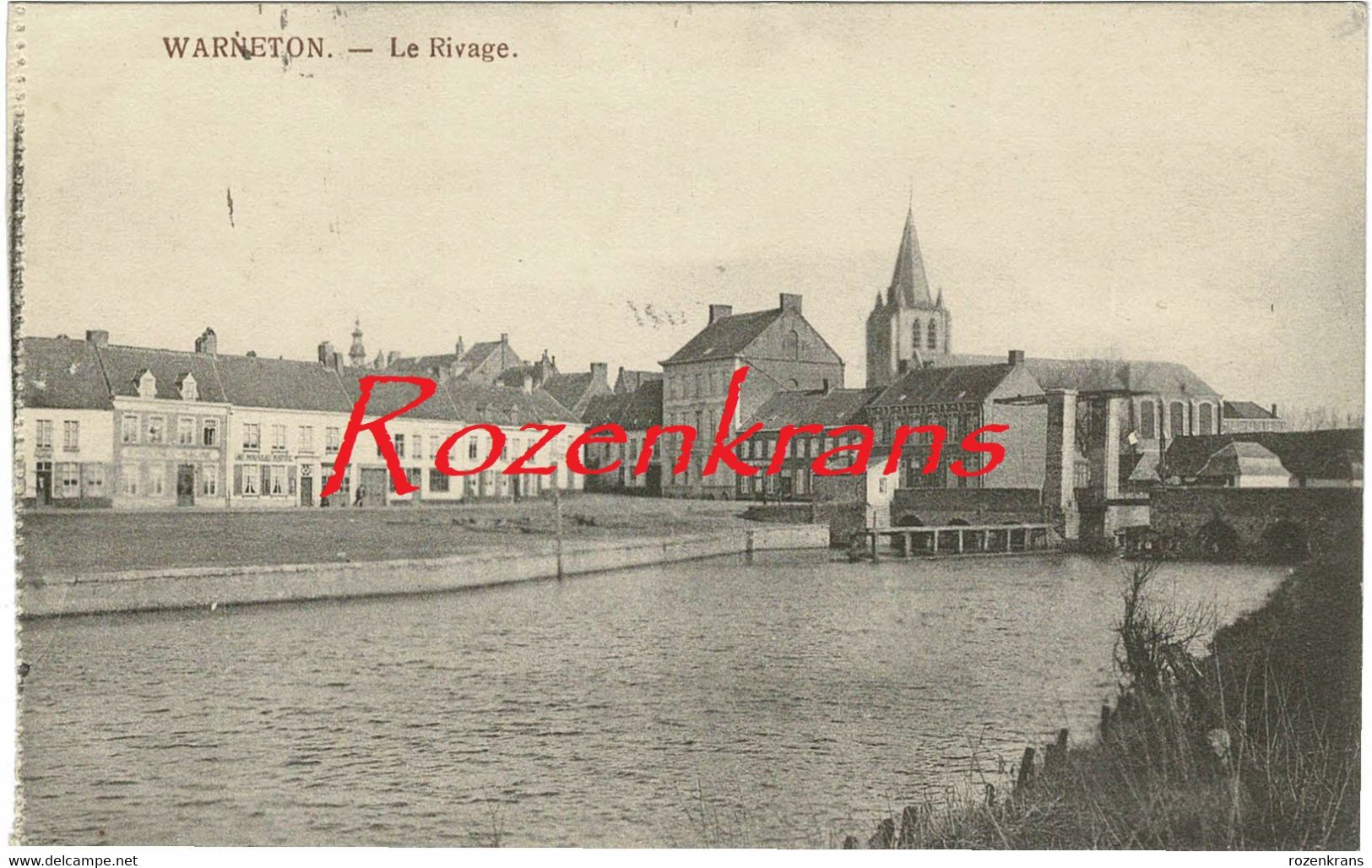 Warneton Le Rivage 1916 Waasten (En Très Bon état) (In Zeer Goede Staat) - Comines-Warneton - Komen-Waasten