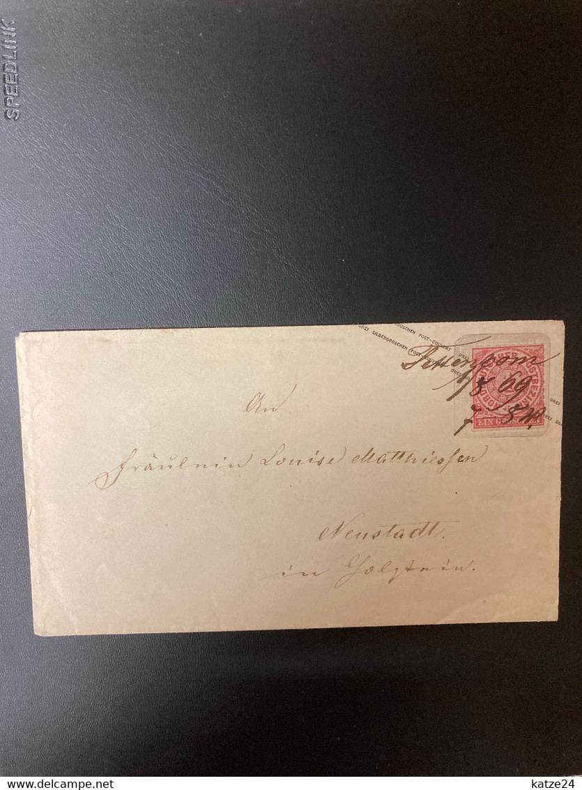 NDP, Handschriftl. Entwertung "Tettenborn" - Postal  Stationery