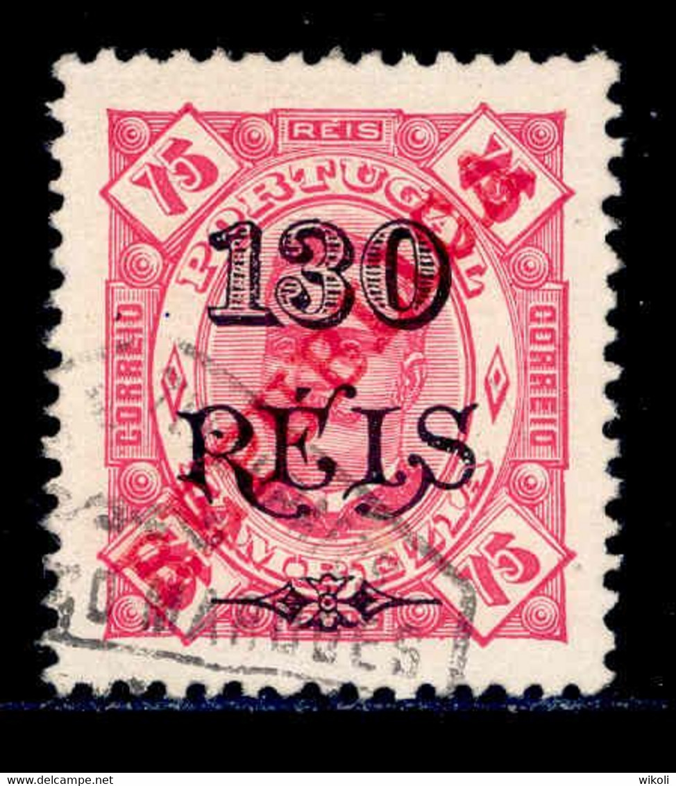 ! ! Zambezia - 1915 King Carlos 130 R (Perf. 12 3/4) - Af. 86a - Used - Zambezia