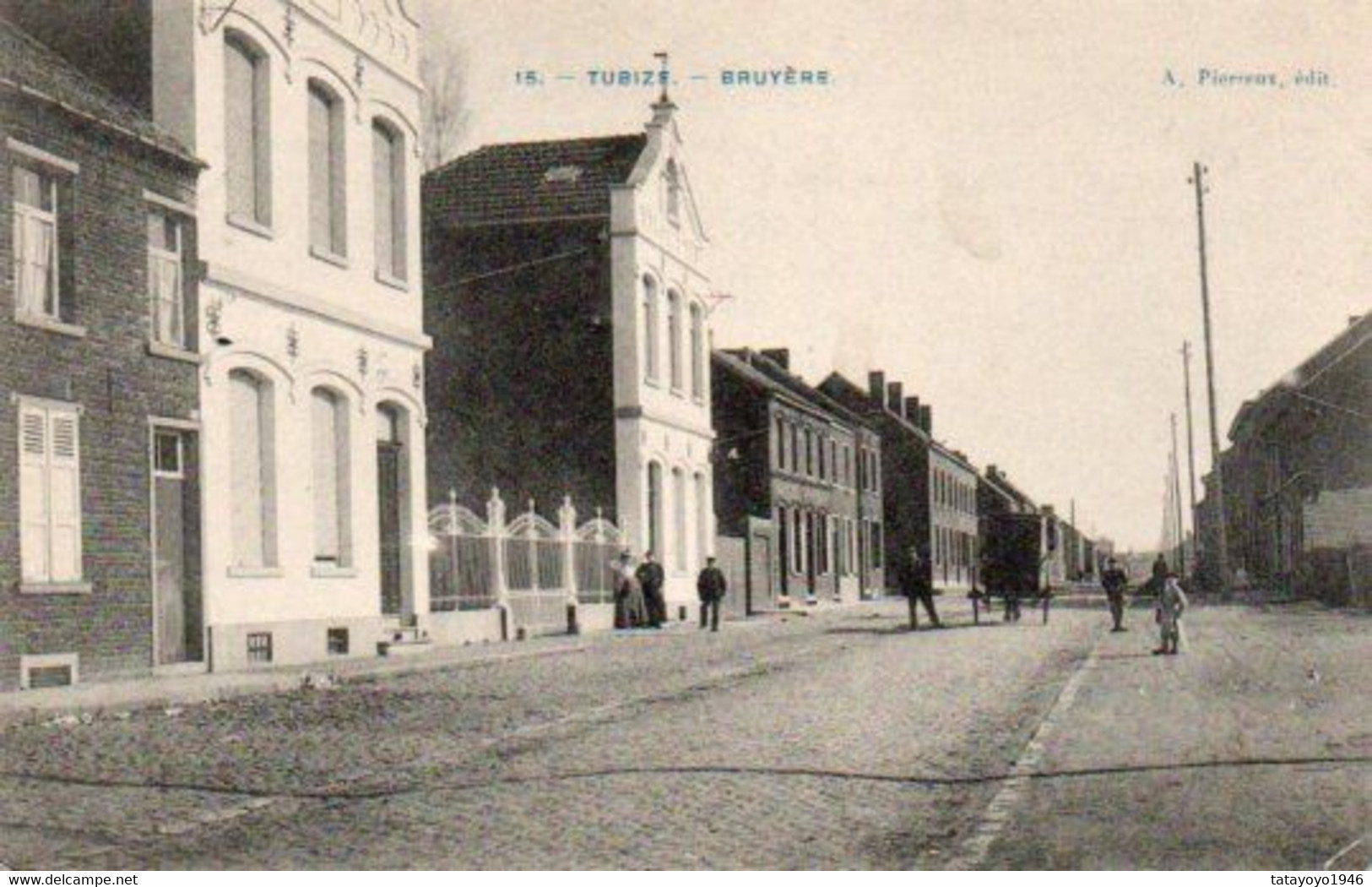 Tubize Bruyère Animée Voyagé En 1909 - Tubeke