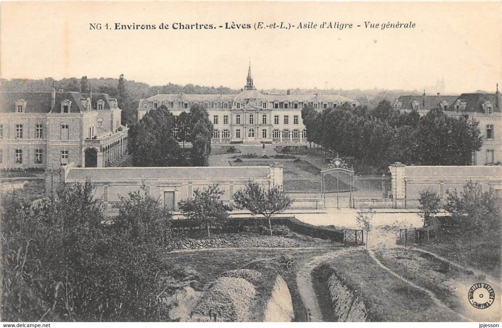 EURE ET LOIR  28  LEVES - ASILE D'ALIGRE - VUE GENERALE - Lèves