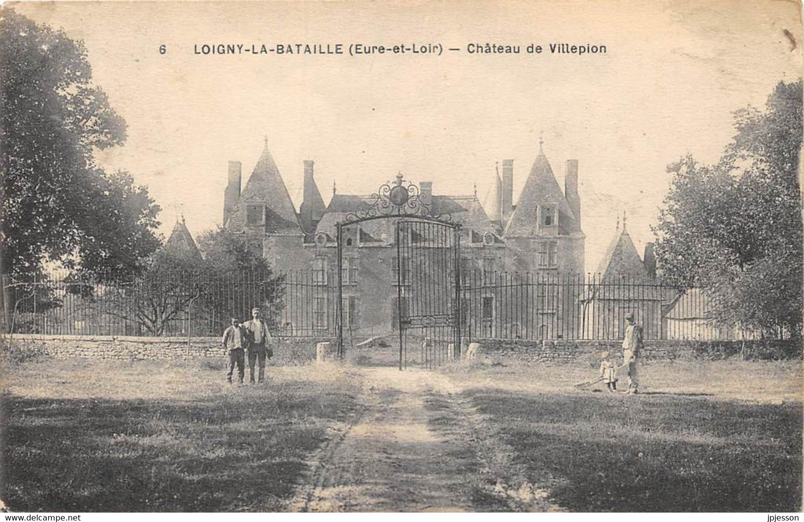 EURE ET LOIR  28  LOIGNY LA BATAILLE - CHATEAU DE VILLEPION - Loigny