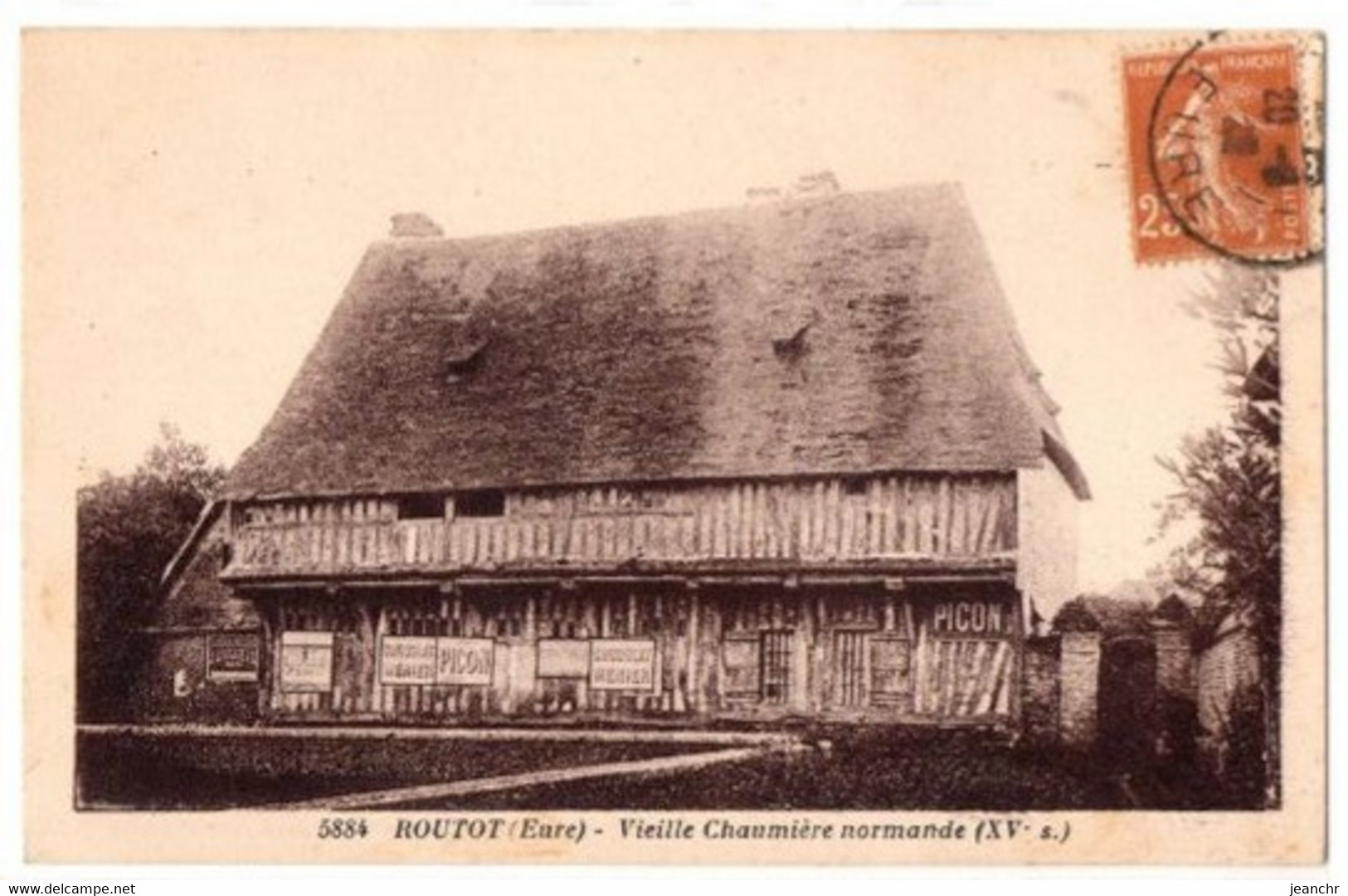 27 - Routot -Vielle Chaumiere Du 15 Eme Siecle - Routot