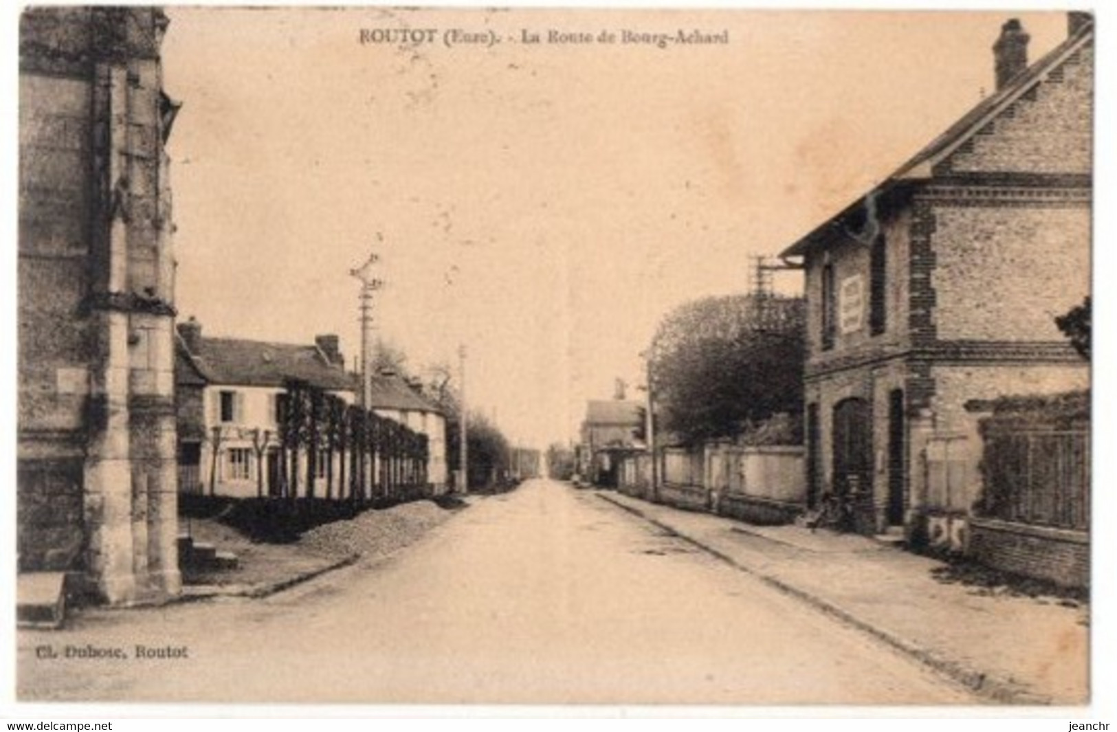 - Routot -la Route De Bourg-Achard - Routot