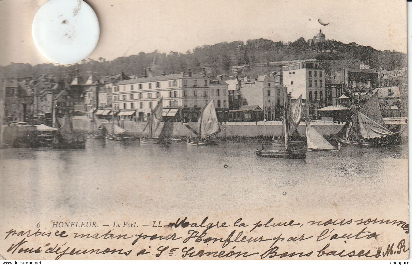 14 - Carte Postale Ancienne De HONFLEUR    Le Port - Honfleur