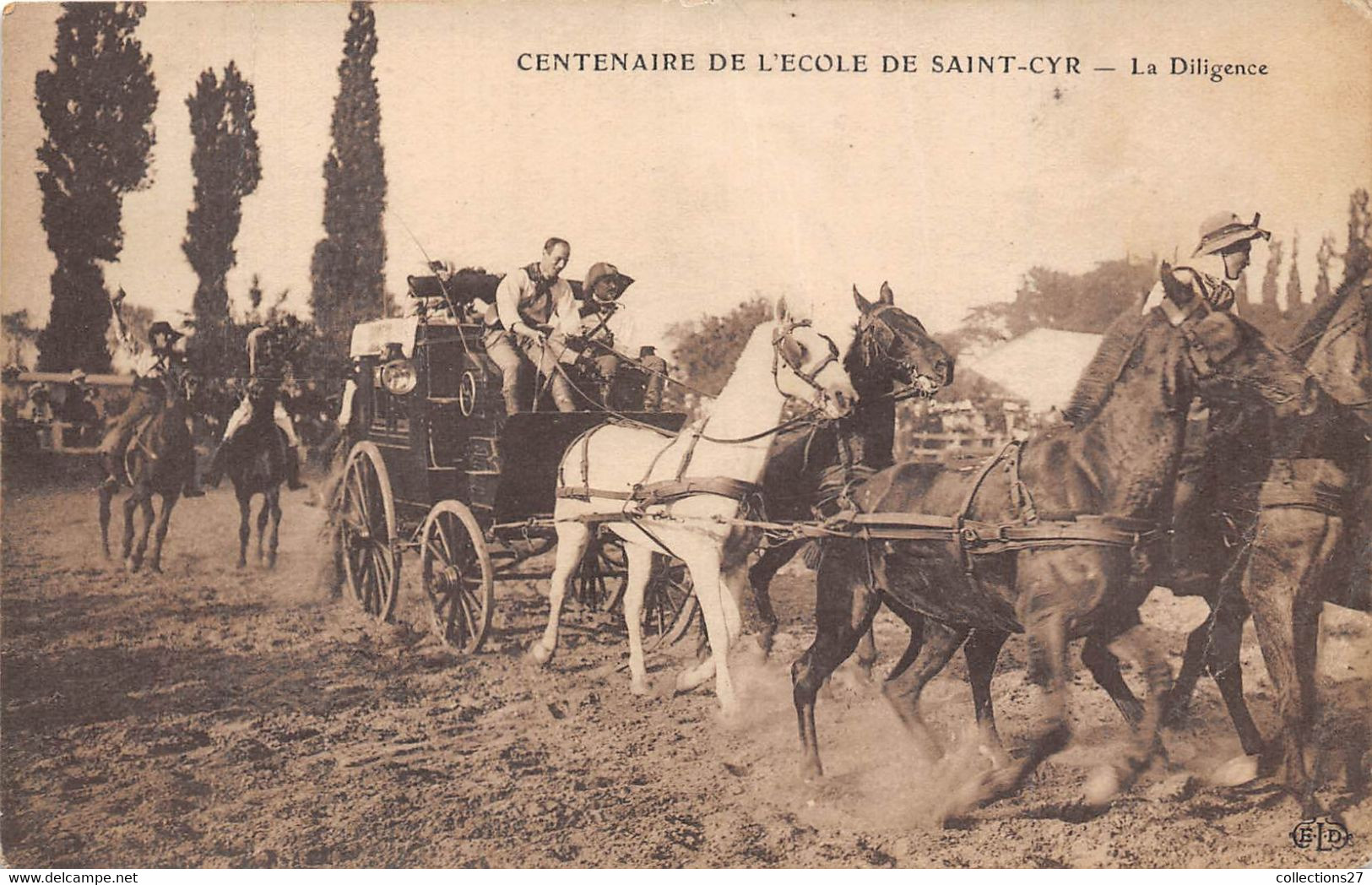 78-SAINT-CYR-L'ECOLE- LA DILIGENCE - St. Cyr L'Ecole