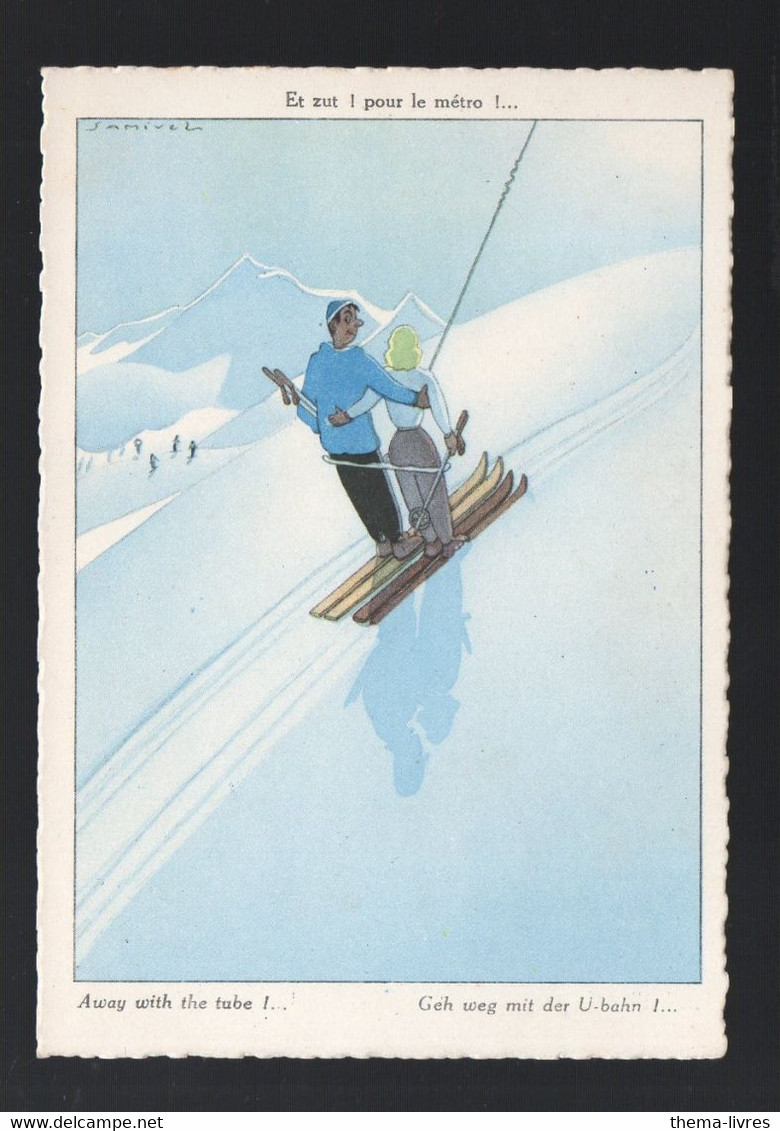 Carte Postale De Samivel "et Zut Pour Le Métro" (PPP30638) - Samivel