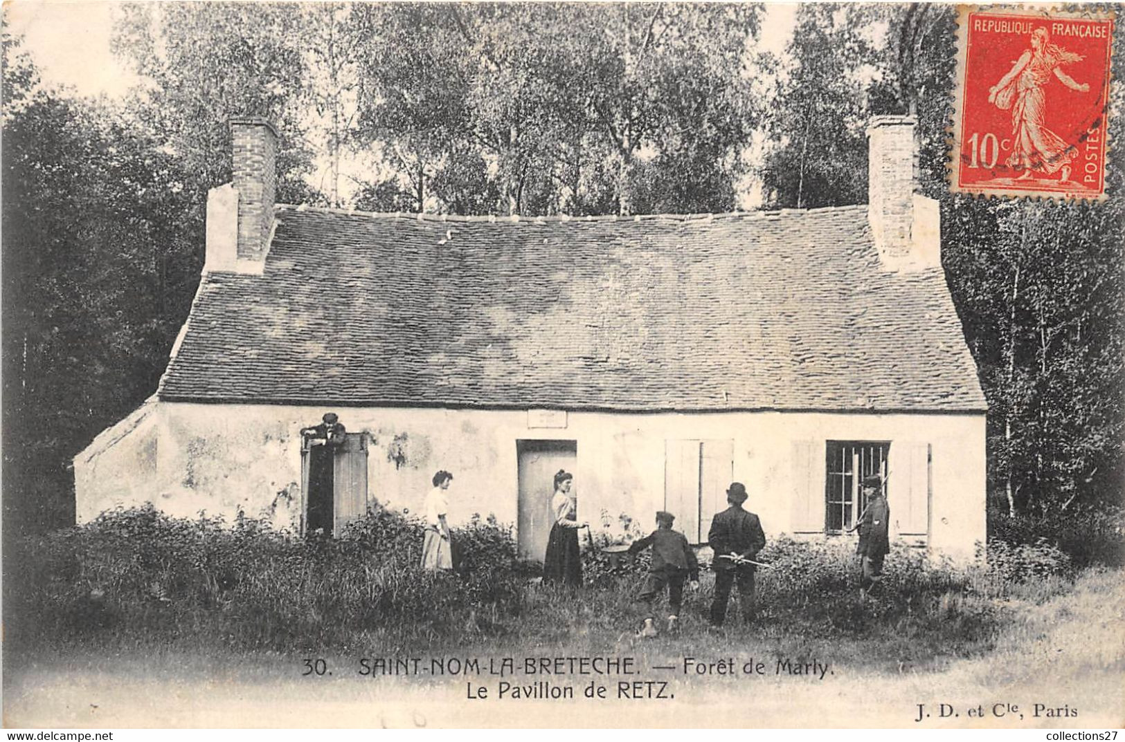 78-SAINT-NOM-LA-BRETECHE- FORÊT DE MARLY- LE PAVILLON DE RETZ - St. Nom La Breteche