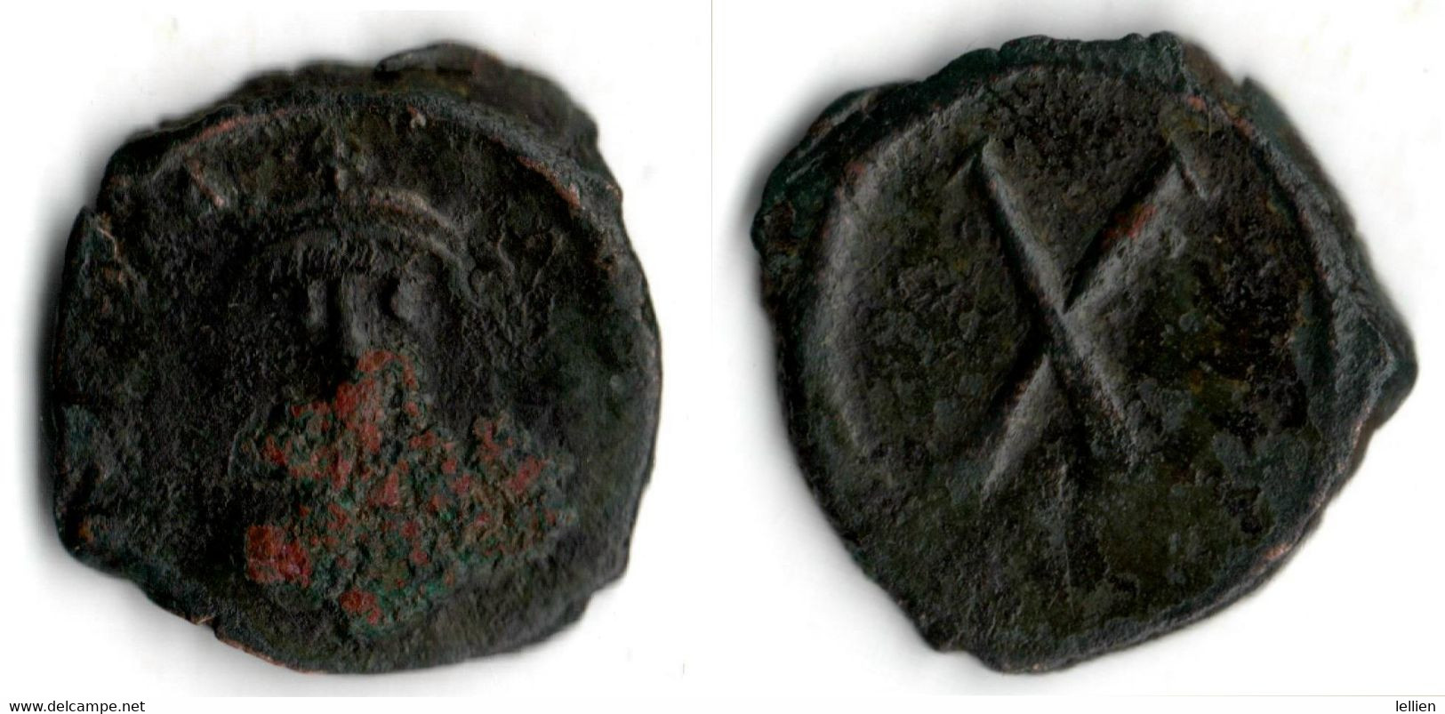 PHOCAS  (610  641) Decanummium BUSTE DE FACE - Byzantine