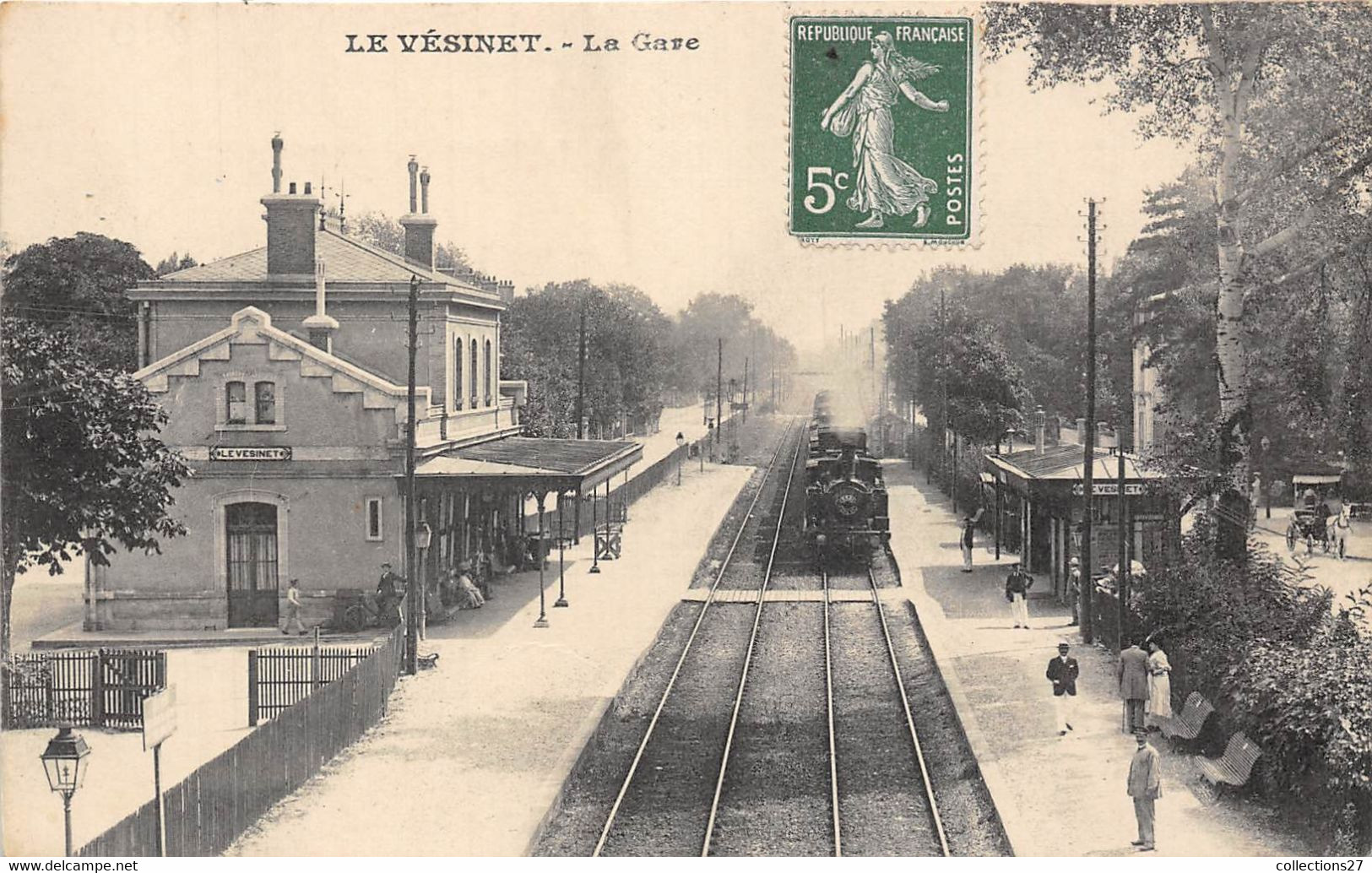 78-LE-VESINET- LA GARE - Le Vésinet