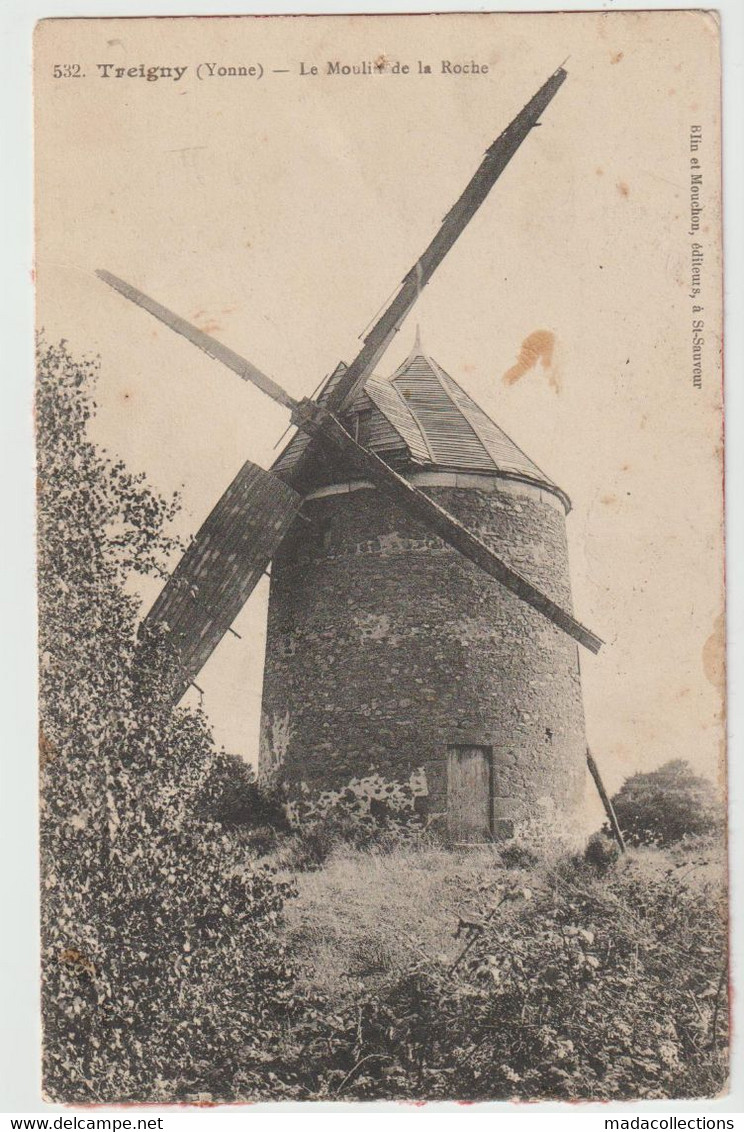 Treigny (89-Yonne) Le Moulin à Vent De La Roche - Other & Unclassified