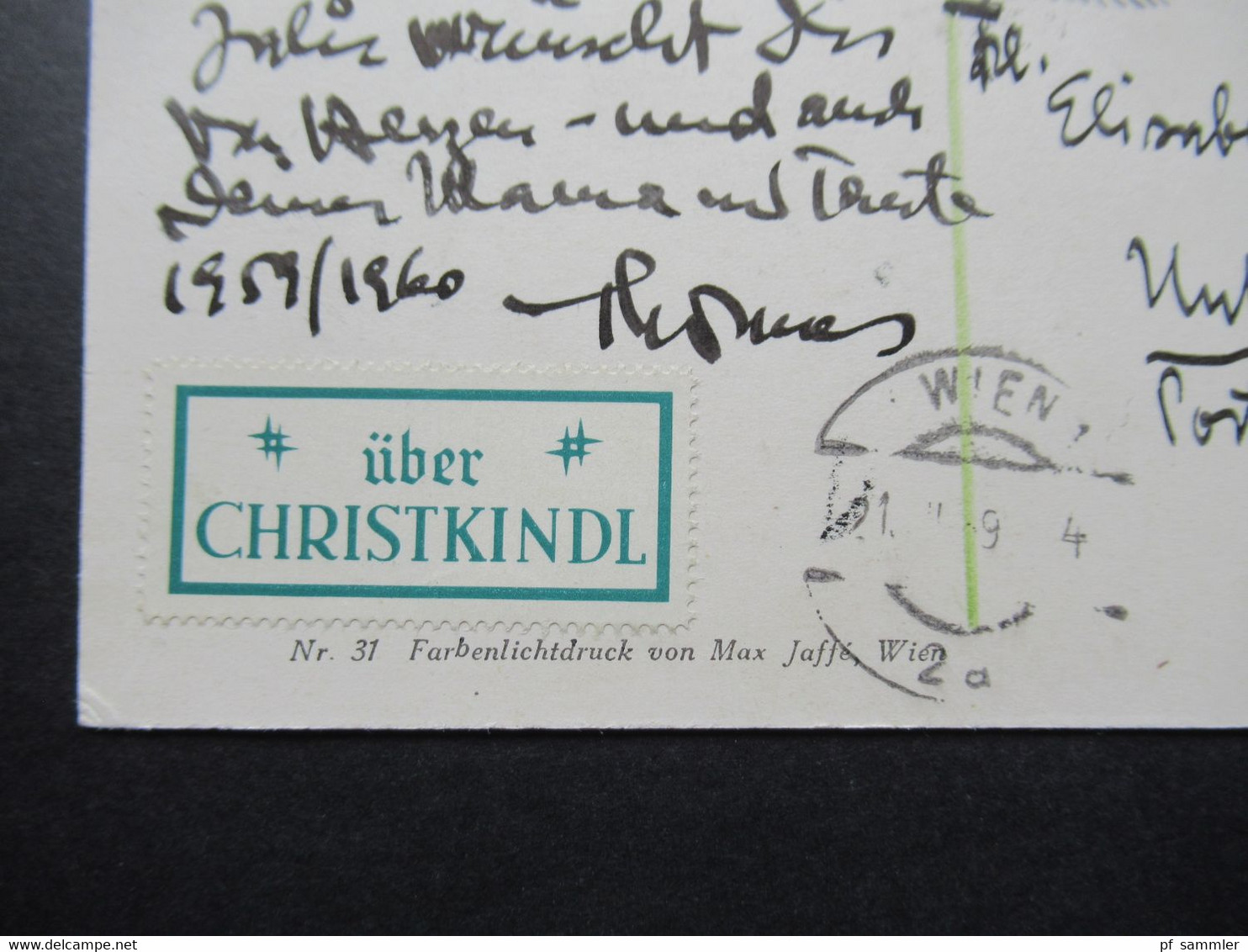 Österreich Christkindl 1954 - 1960 auch verschiedene Stempel u. Leitzettel und bessere Verwendungen insgesamt 30 Belege