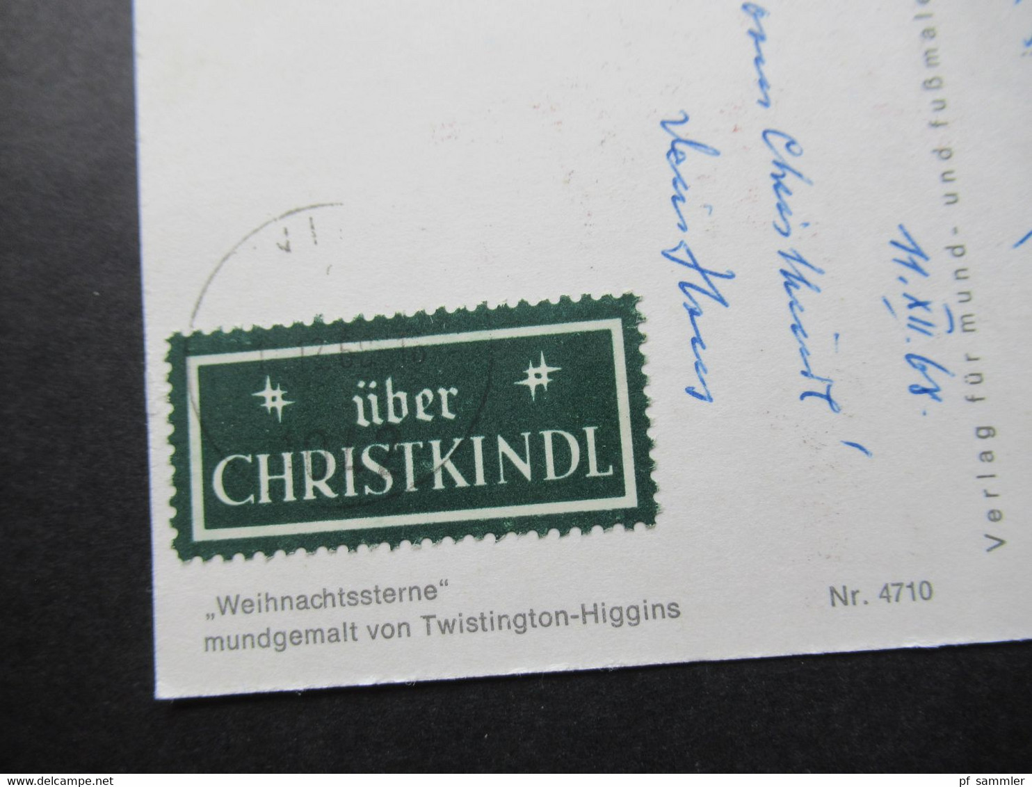 Österreich Christkindl 1954 - 1960 auch verschiedene Stempel u. Leitzettel und bessere Verwendungen insgesamt 30 Belege