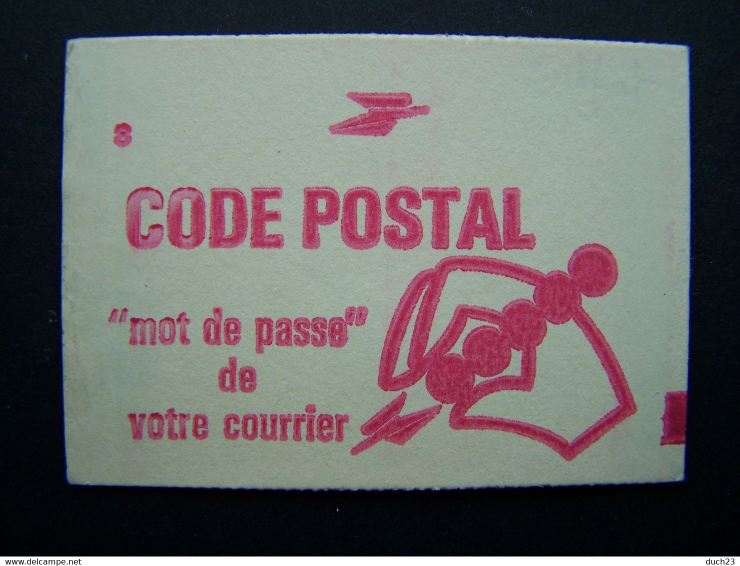 2274-C4a CONF. 8 CARNET FERME 20 TIMBRES LIBERTE DE GANDON 2,00 ROUGE CODE POSTAL (BOITE B) - Other & Unclassified