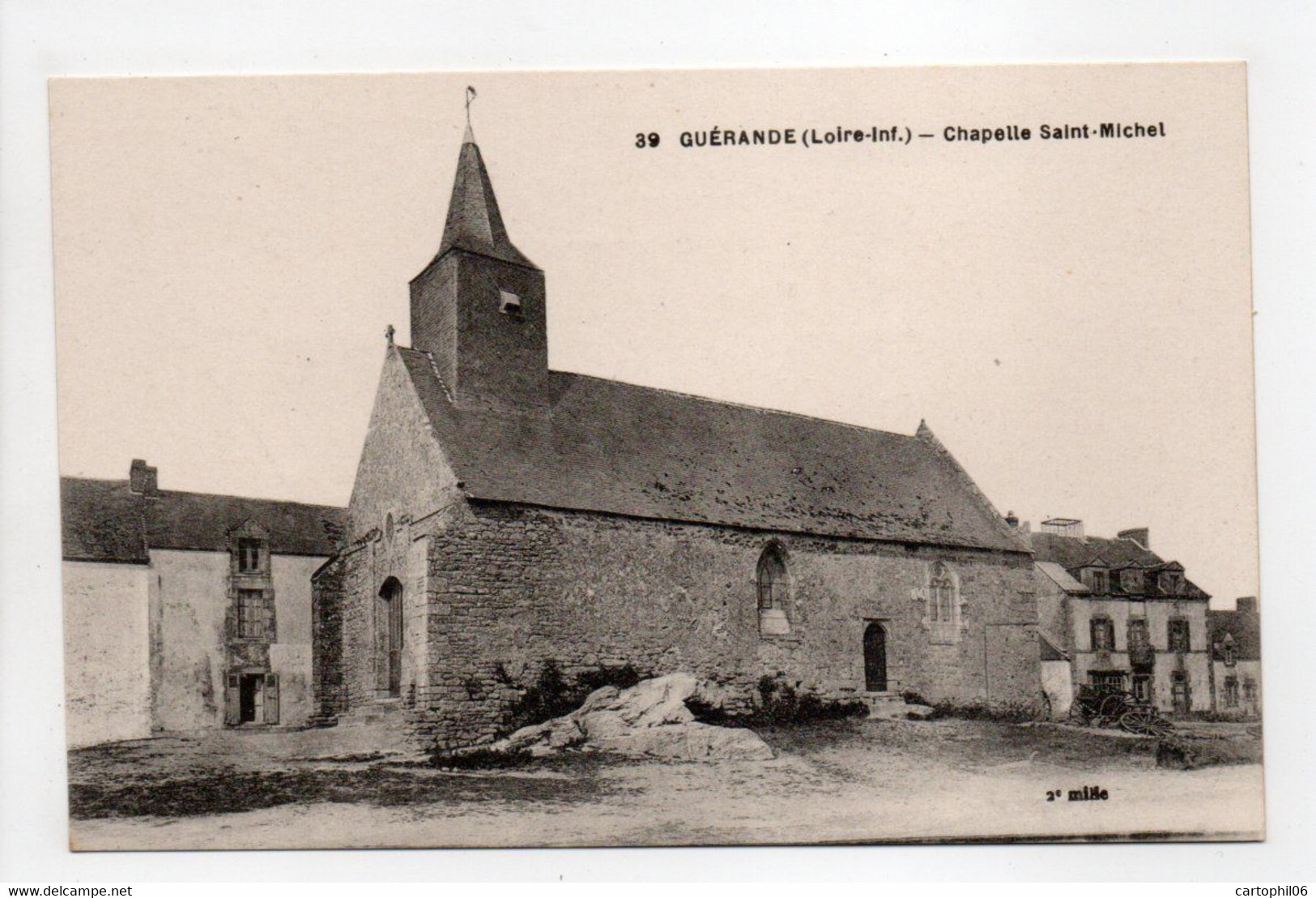 - CPA GUÉRANDE (44) - Chapelle Saint-Michel - Edition Chapeau N° 39 - - Guérande
