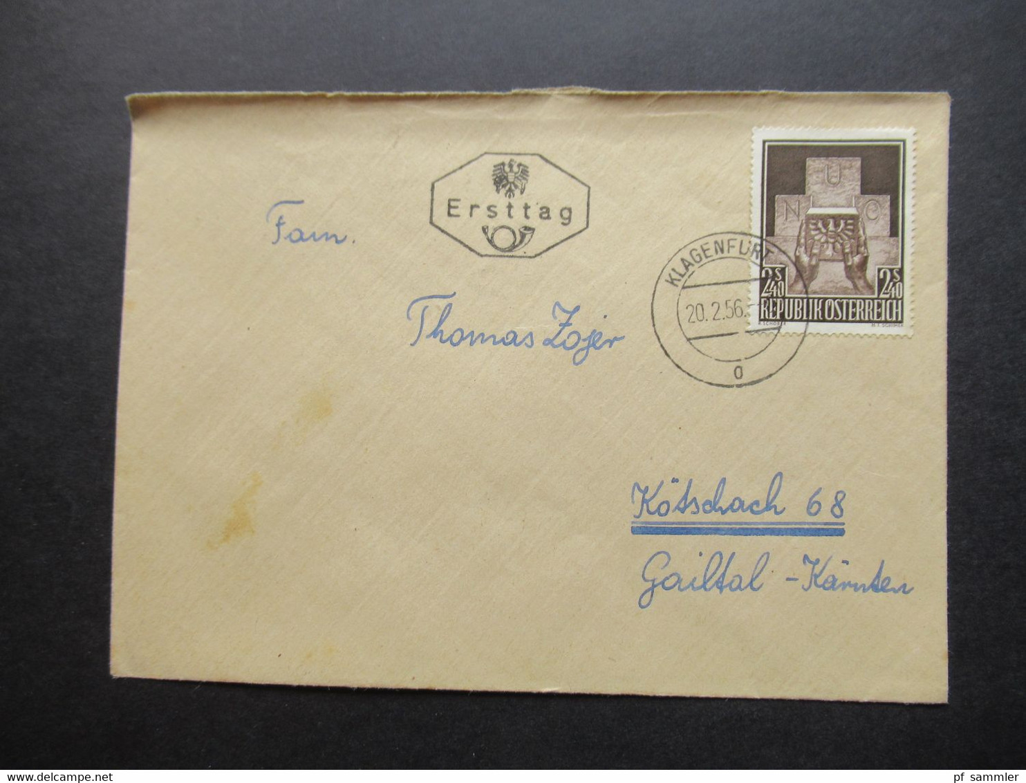 Österreich 1948 - 1960 FDC / Sonderstempel / Sonderbelege teils 4er Blocks und Randstücke hoher Katalogwert!! 84 Belege