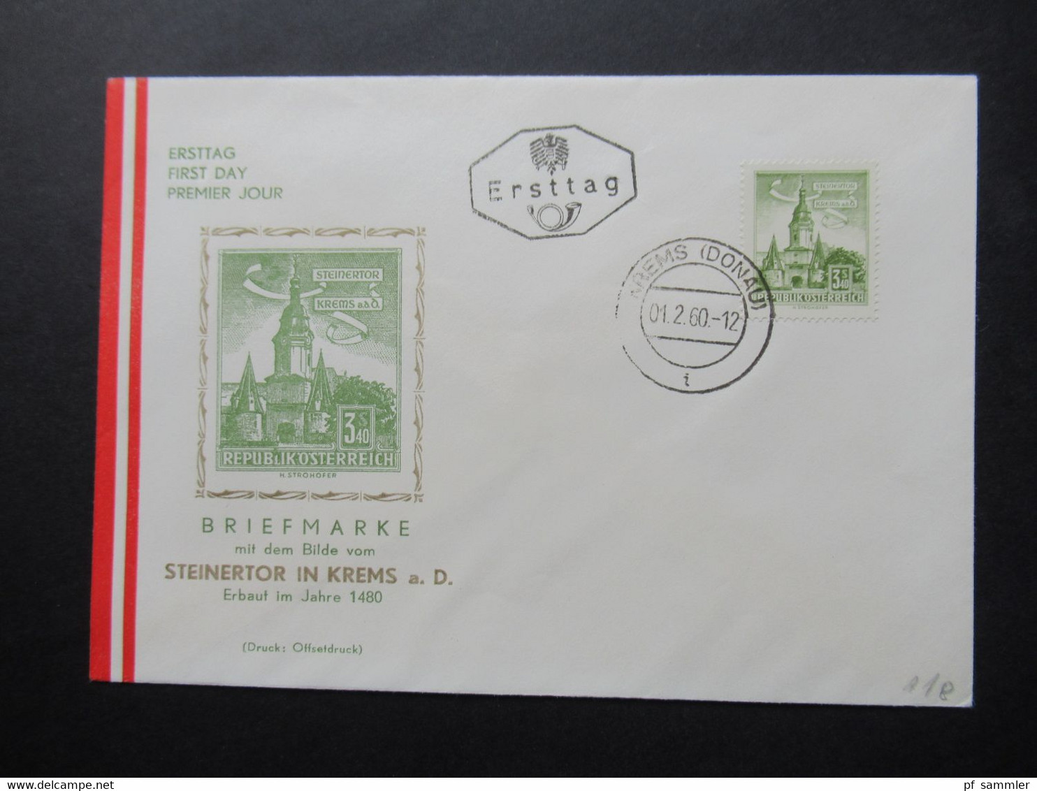 Österreich 1948 - 1960 FDC / Sonderstempel / Sonderbelege teils 4er Blocks und Randstücke hoher Katalogwert!! 84 Belege