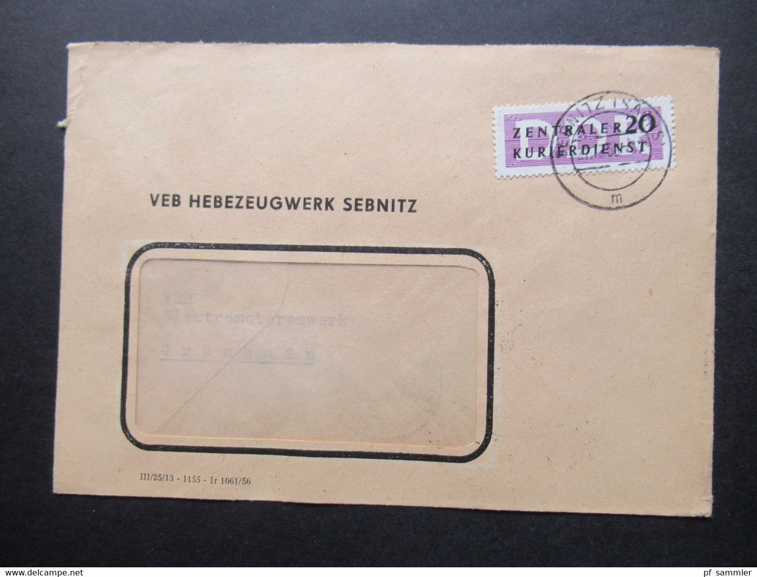 DDR 1956 / 57 Dienstmarken ZKD mit / ohne Aufdruck und ZKD Belege / Behördenpost 60 / 70er Jahre insg. 115 Belege